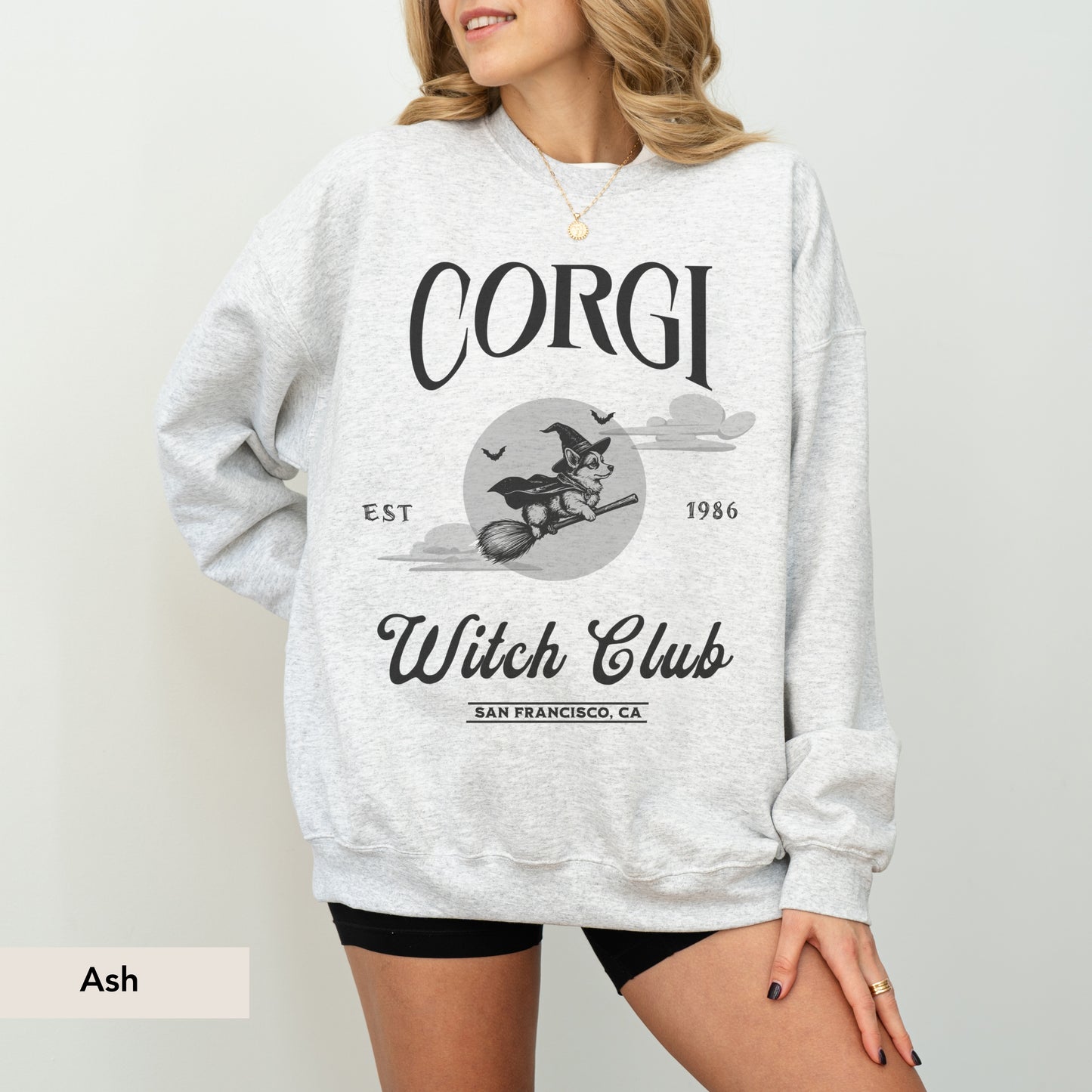 Corgi Witch Club Sweatshirt