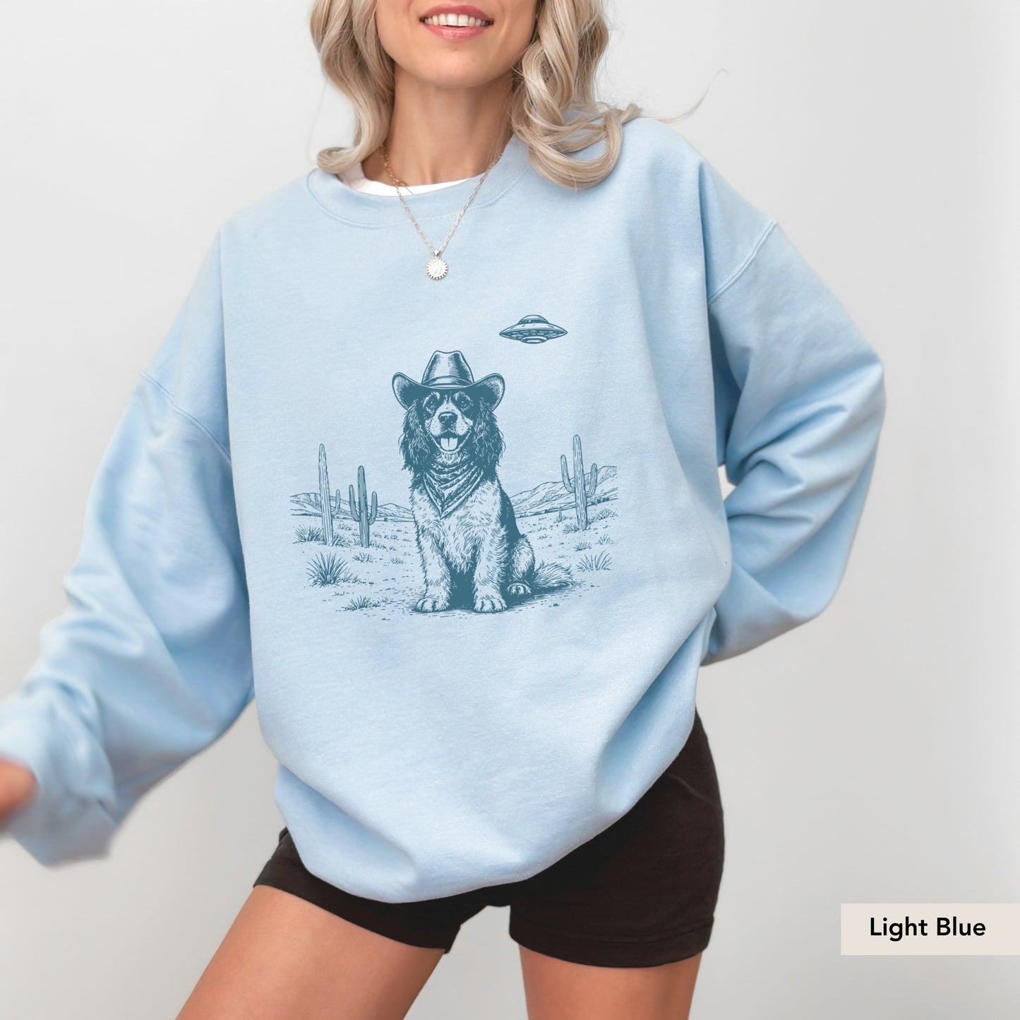 Cocker Spaniel UFO Sweatshirt