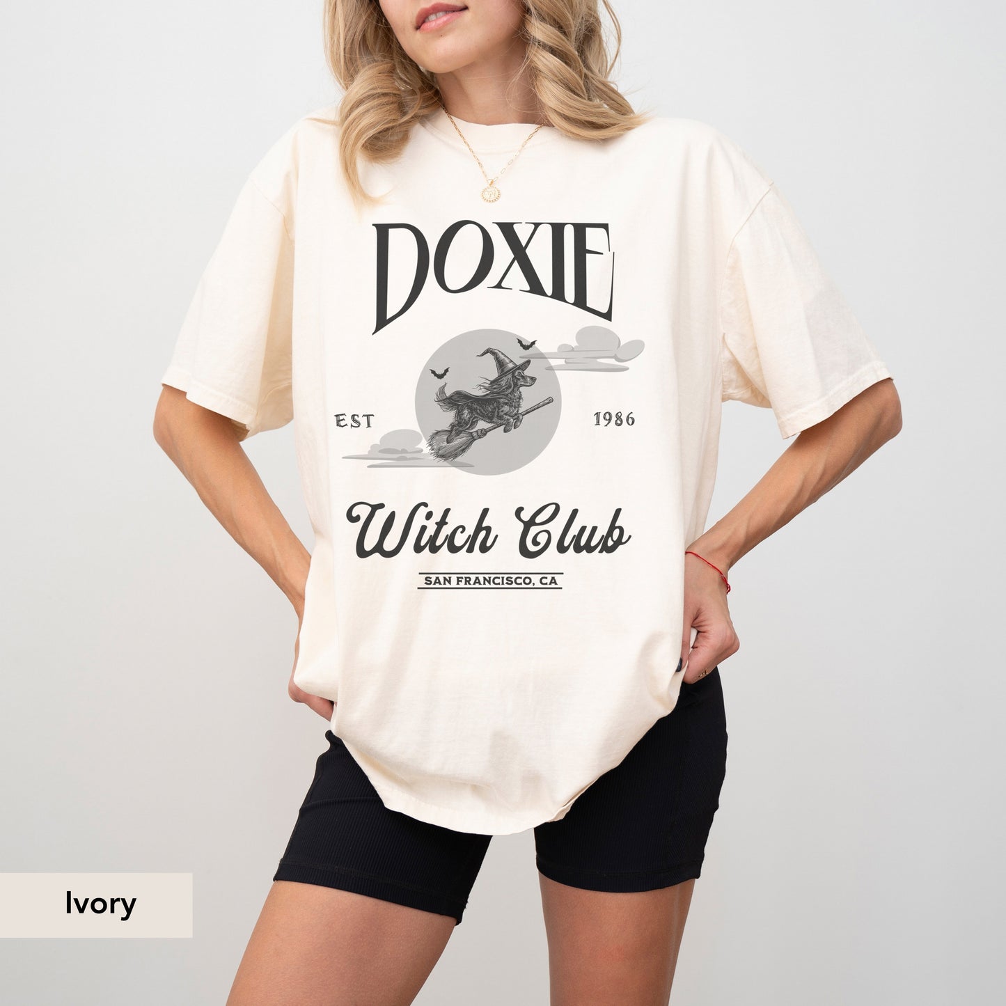 Dachshund Long Haired Witch Club Shirt