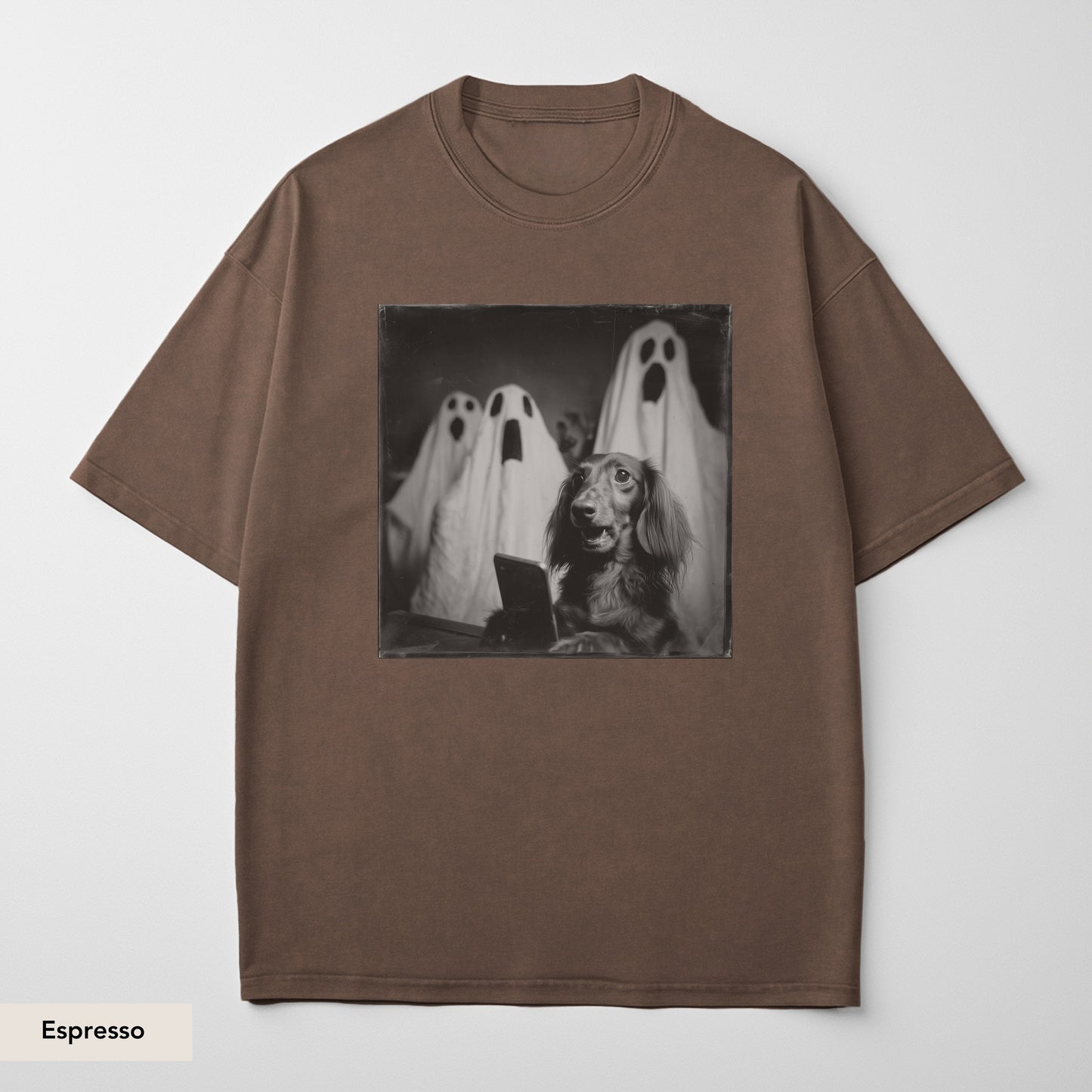 Dachshund Long Haired Ghost Shirt