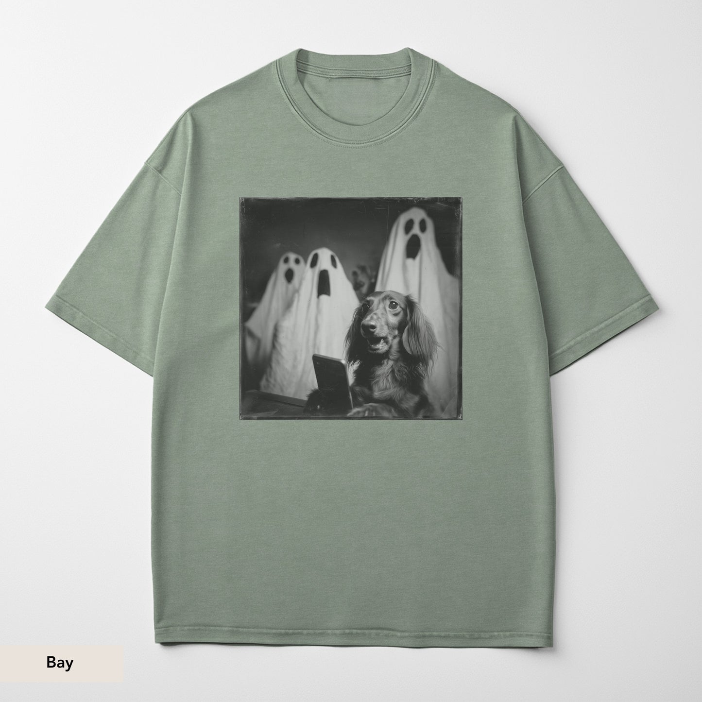 Dachshund Long Haired Ghost Shirt