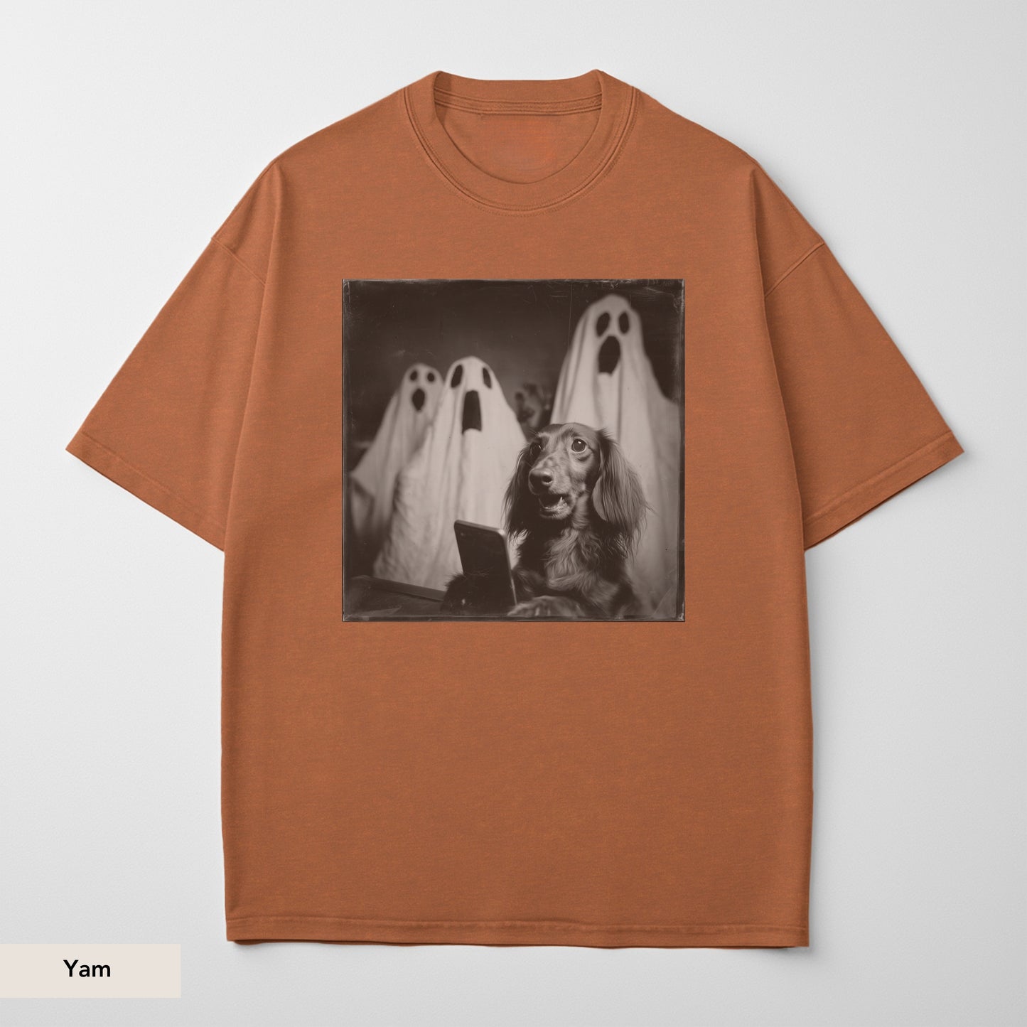 Dachshund Long Haired Ghost Shirt