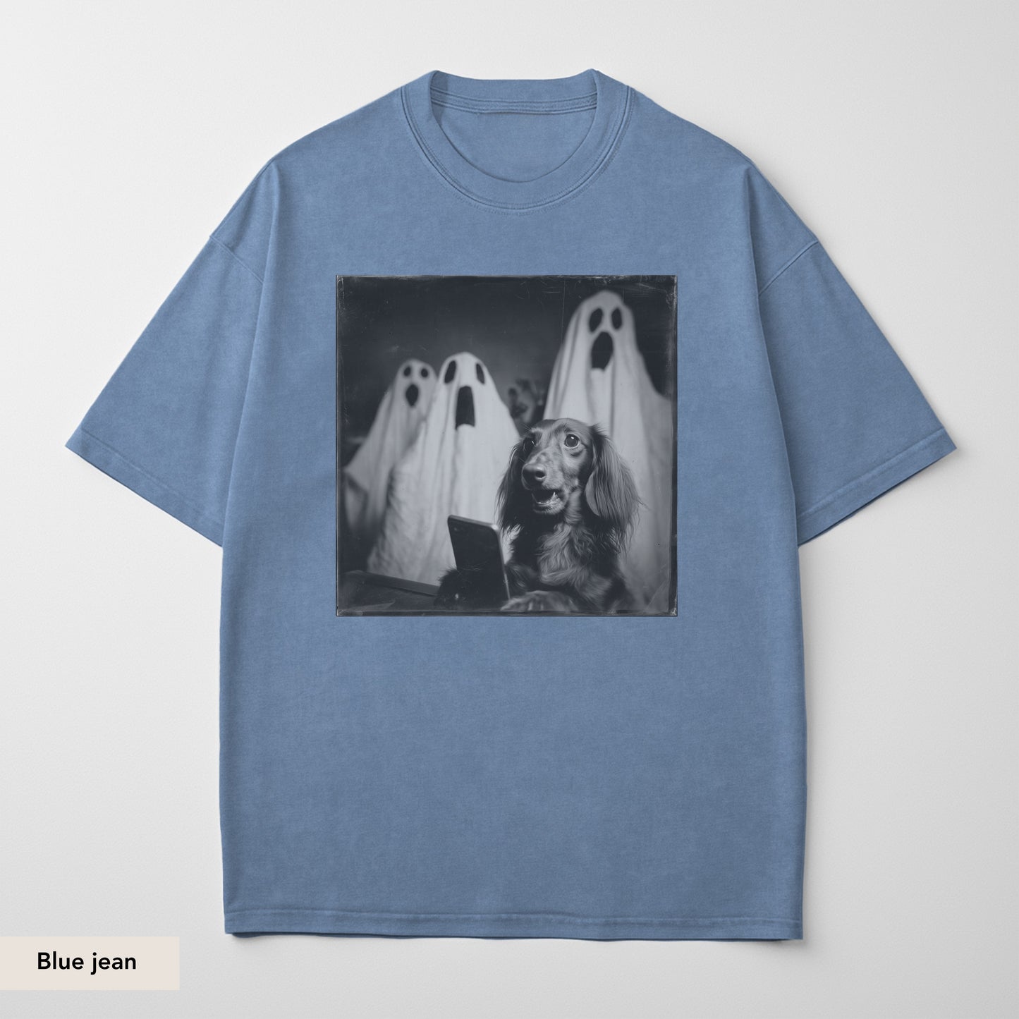 Dachshund Long Haired Ghost Shirt