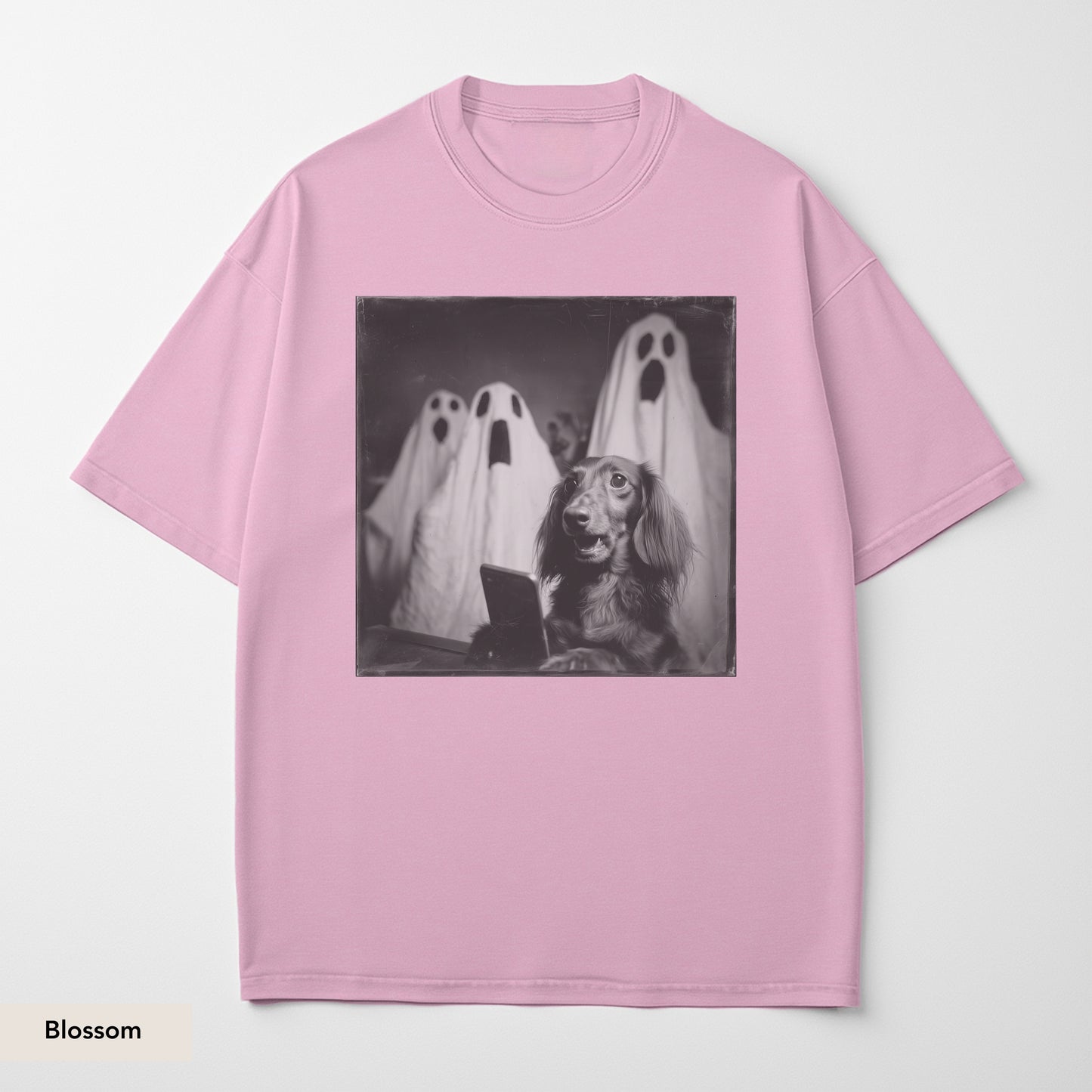 Dachshund Long Haired Ghost Shirt