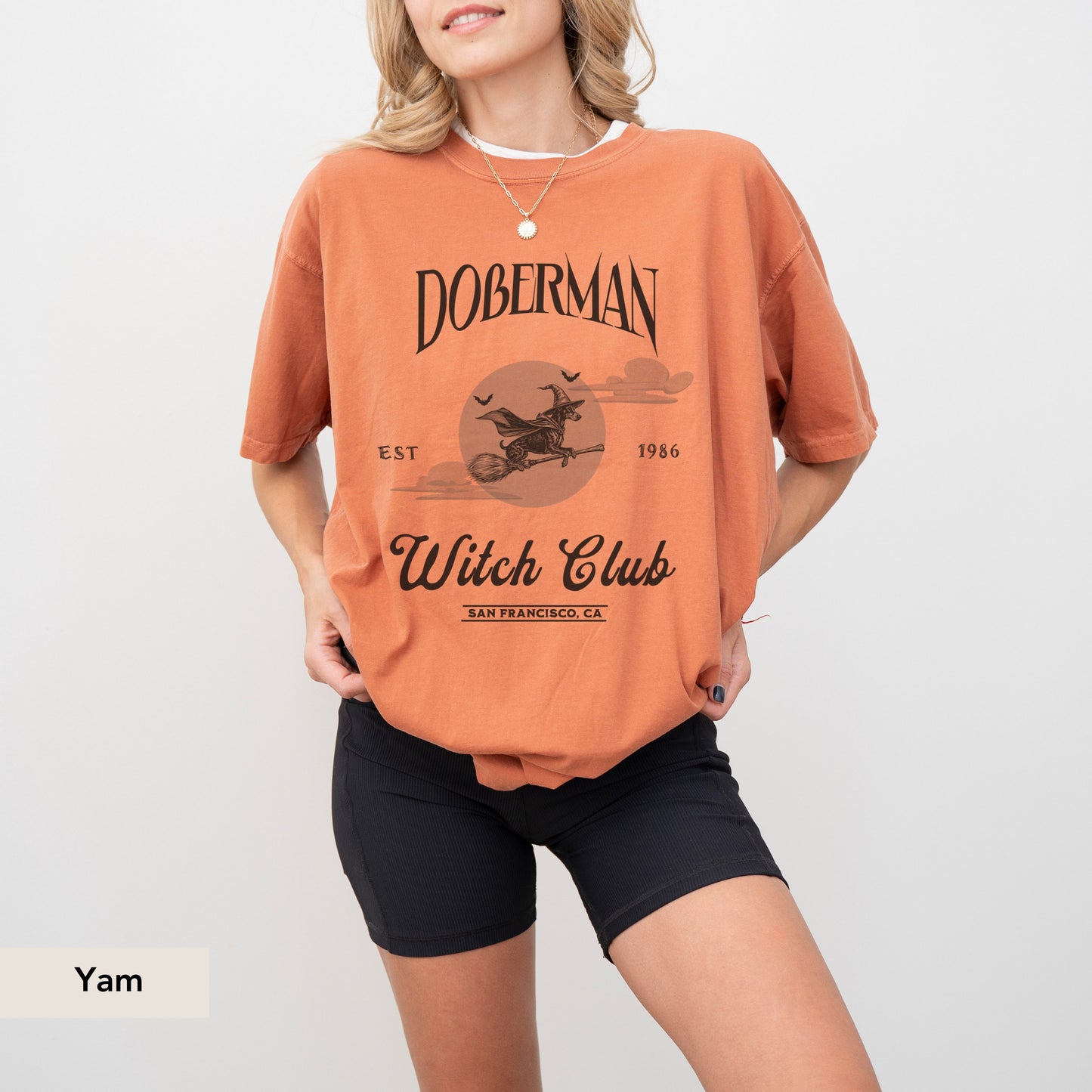 Doberman Witch Club Shirt