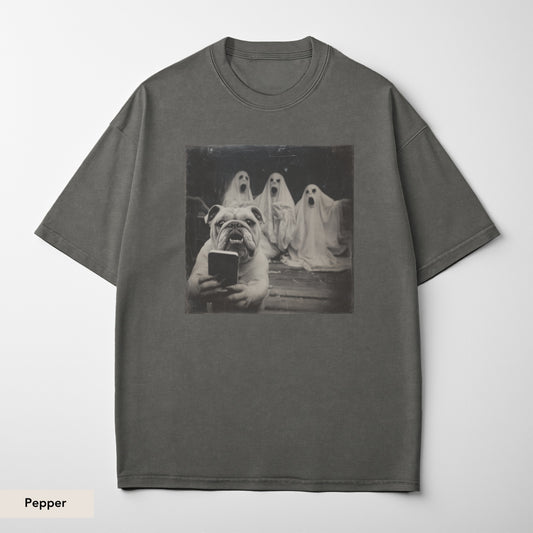 English Bulldog Ghost Shirt