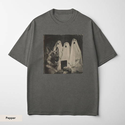 German Shepherd Ghost Shirt