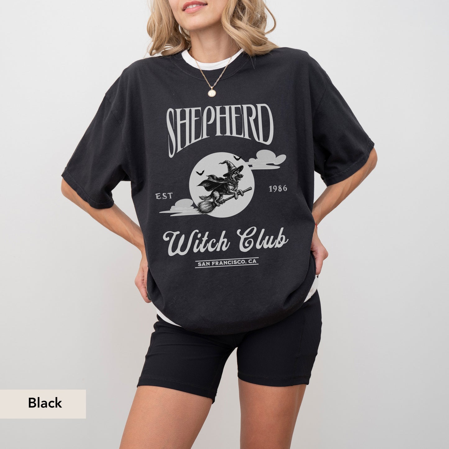 German Shepherd Witch Club Shirt