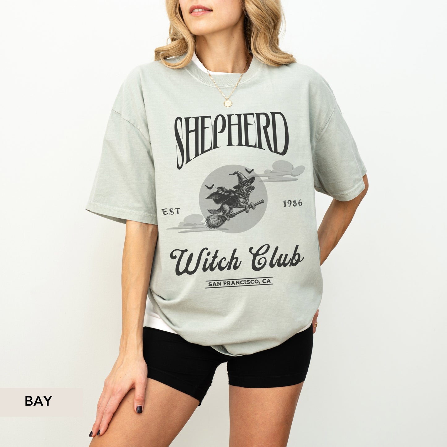 German Shepherd Witch Club Shirt