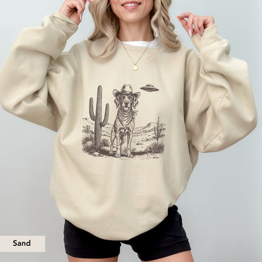 German Shorthaired Pointer UFO Sweatshirt