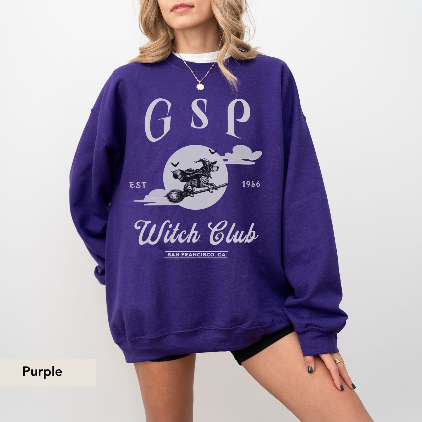 German Shorthaired Pointer Witch Club Sweatshirt