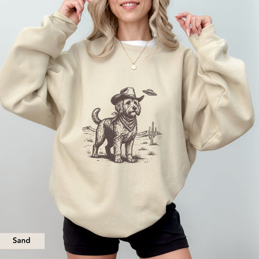 Goldendoodle UFO Sweatshirt