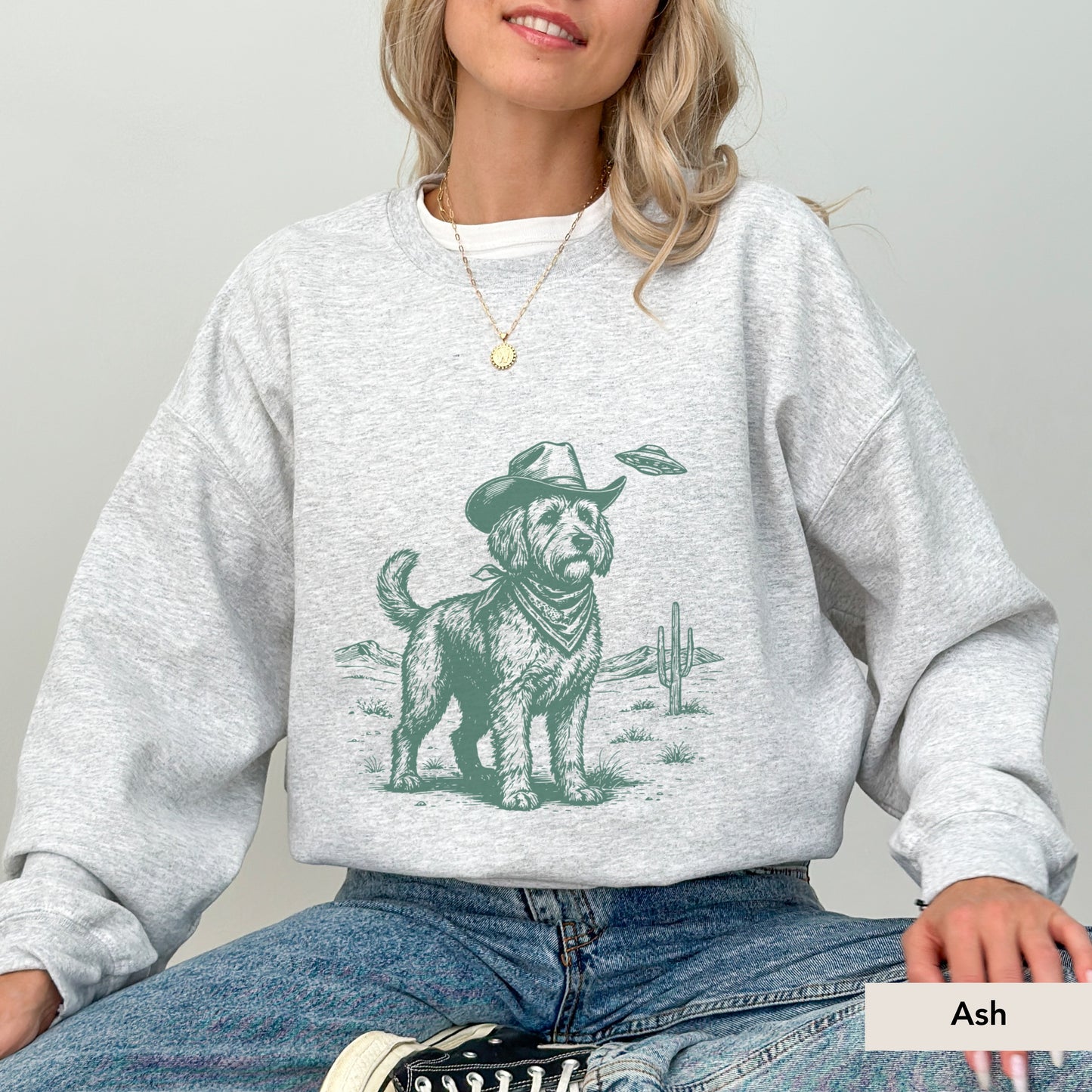 Goldendoodle UFO Sweatshirt