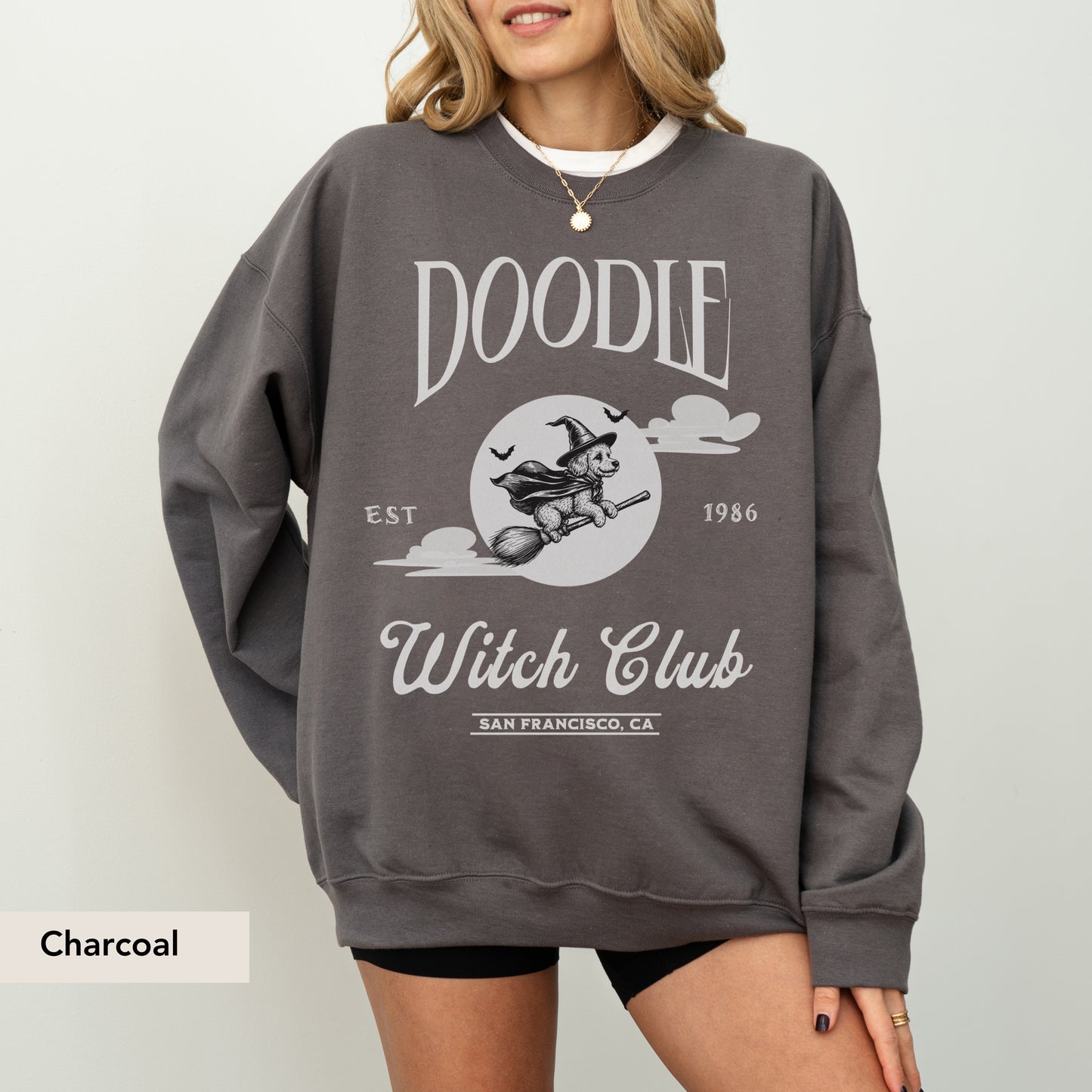 Goldendoodle Witch Club Sweatshirt