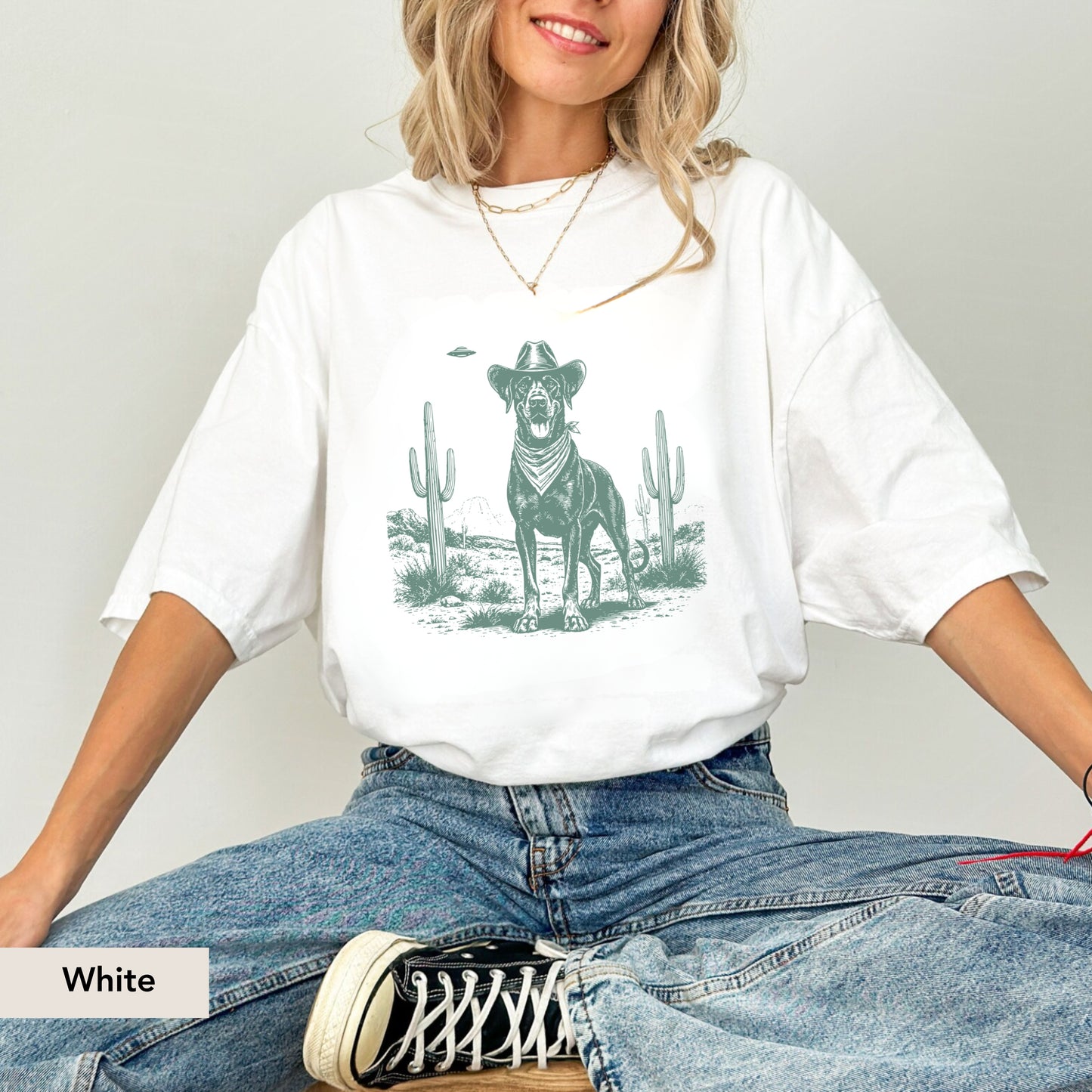 Great Dane UFO shirt