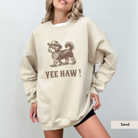 Havanese Yeehaw Sweatshirt