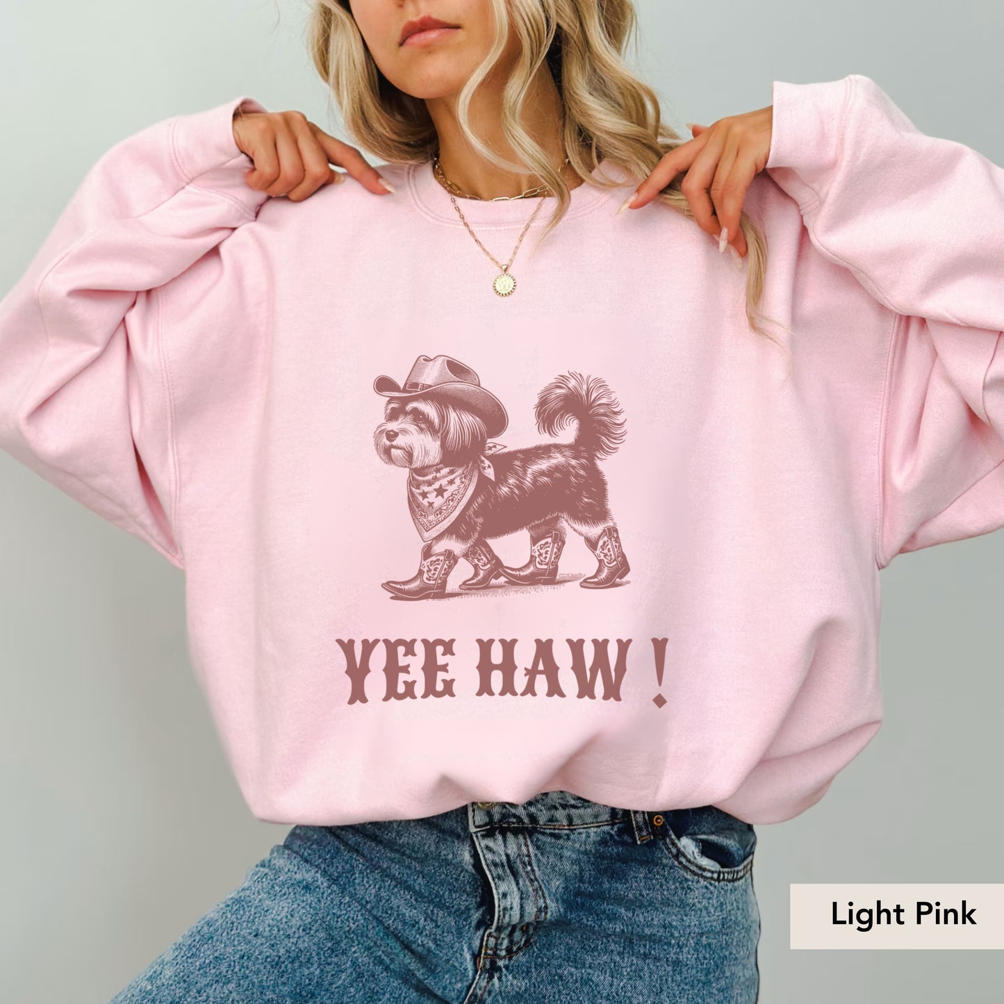 Havanese Yeehaw Sweatshirt