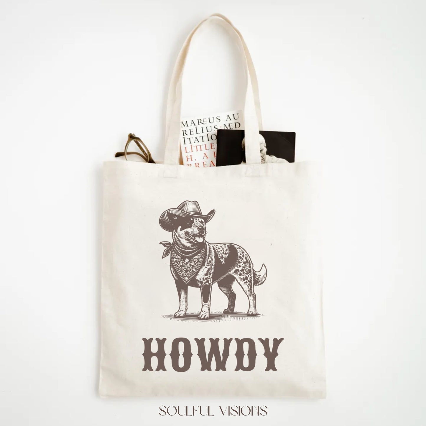 Howdy Australian Cattle Tote Bag