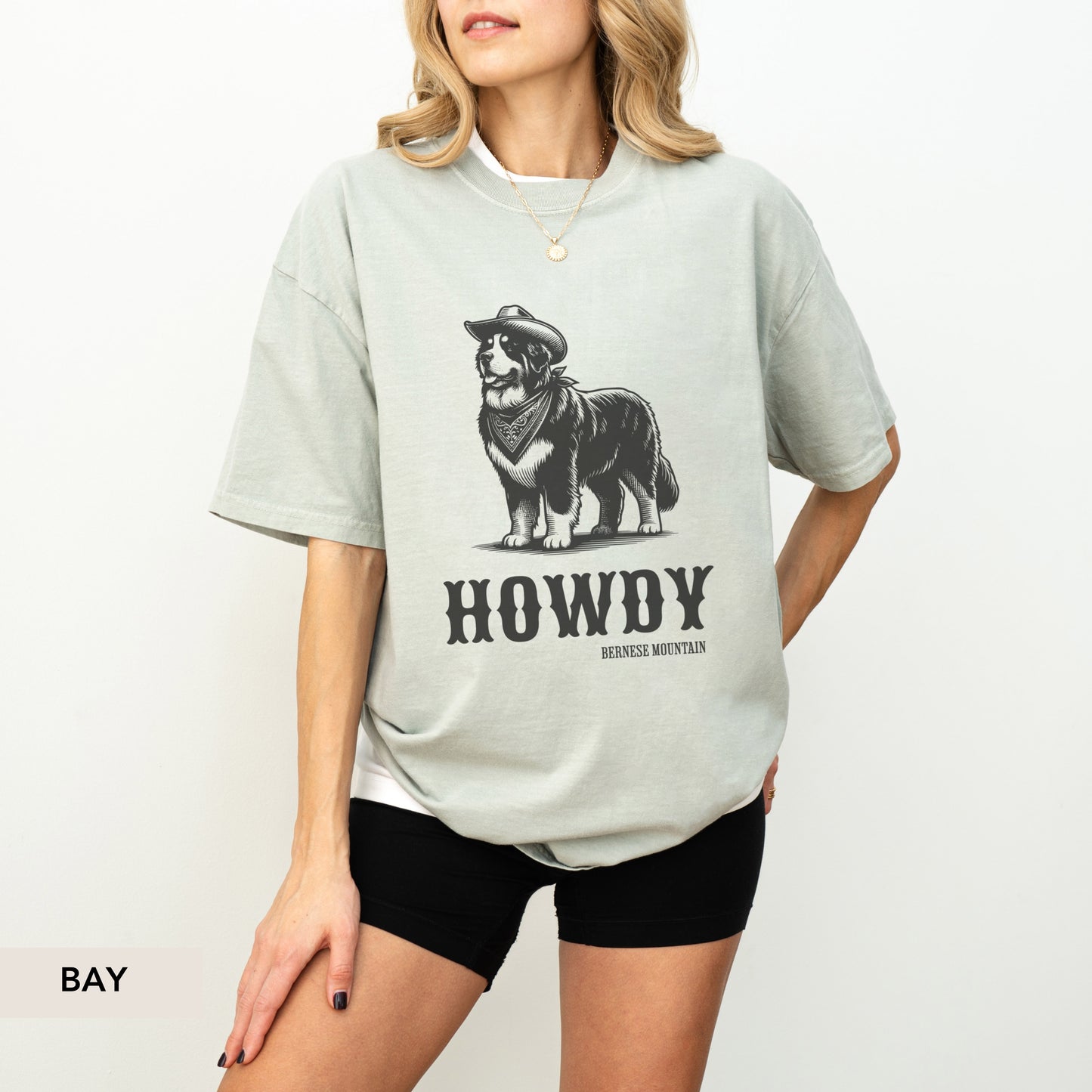 Howdy Bernese Mountain Shirt