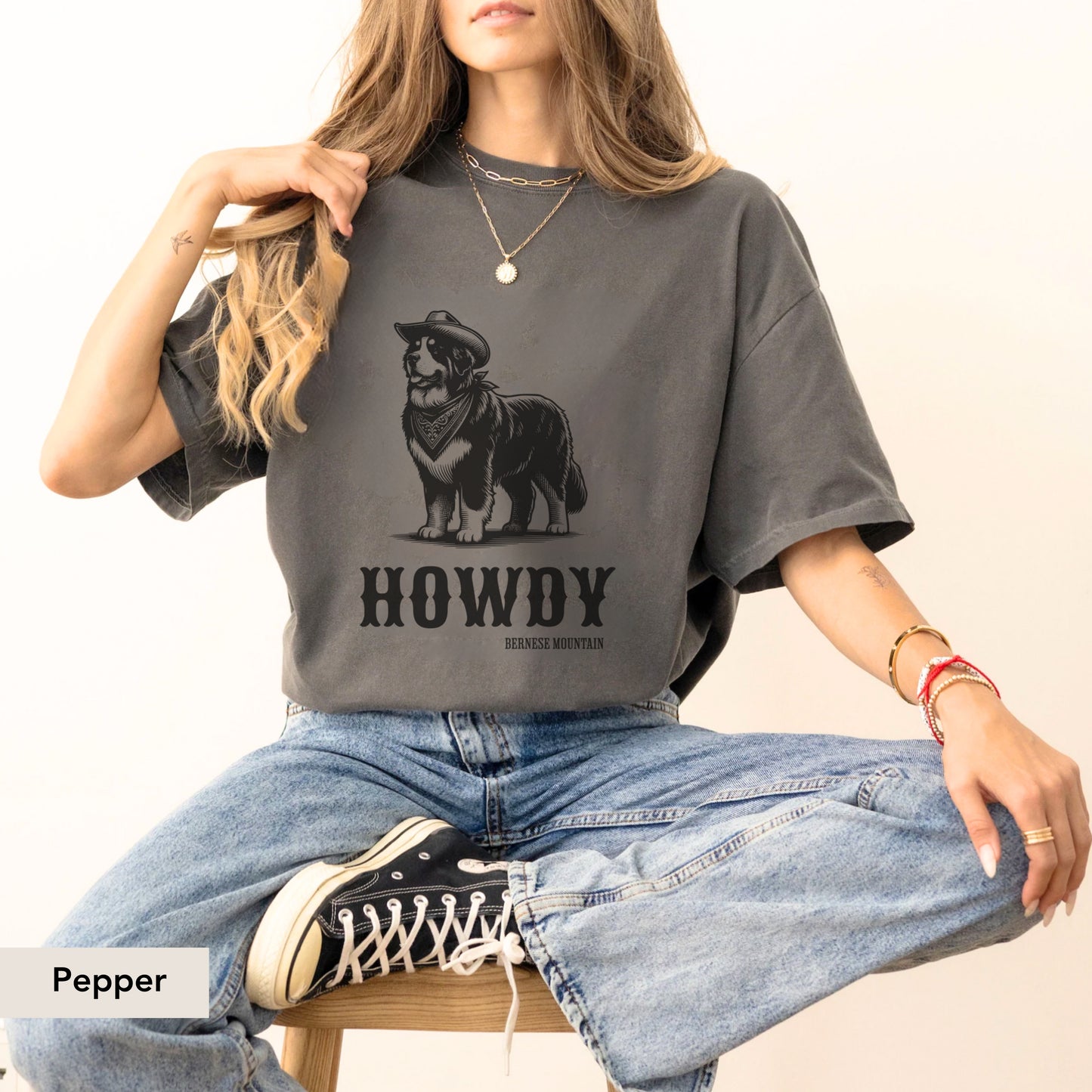 Howdy Bernese Mountain Shirt