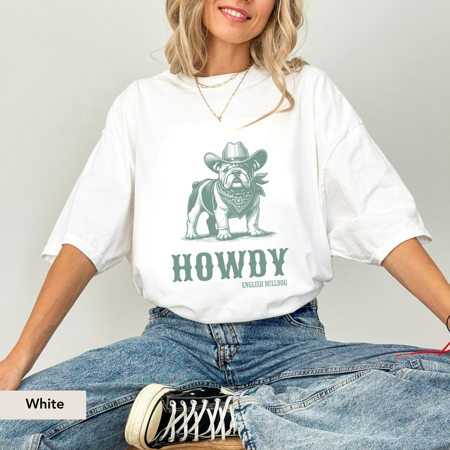 Howdy English Bulldog Shirt