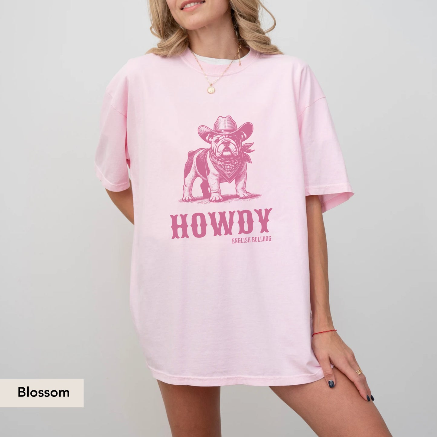 Howdy English Bulldog Shirt