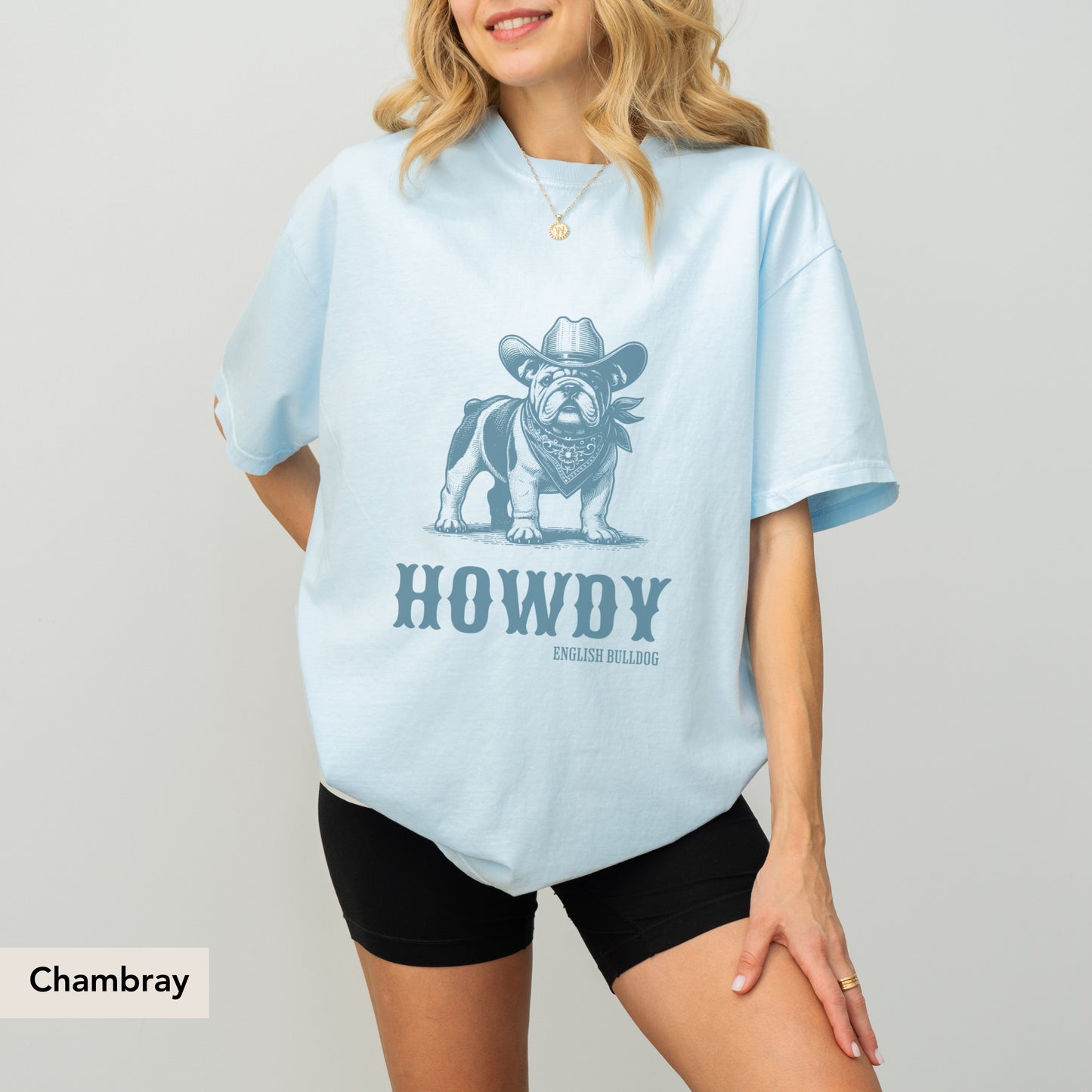 Howdy English Bulldog Shirt
