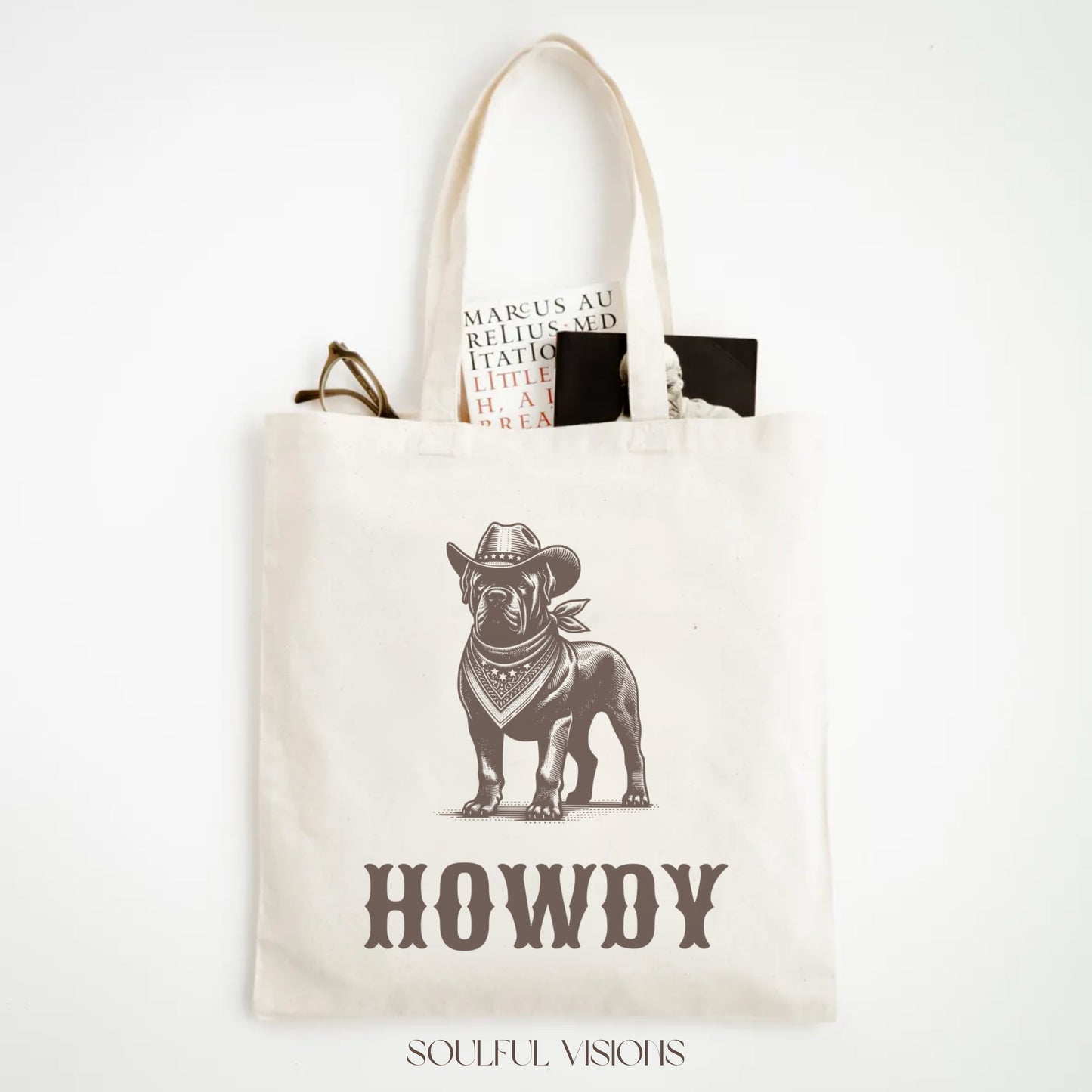 Howdy Cane Corso Tote Bag