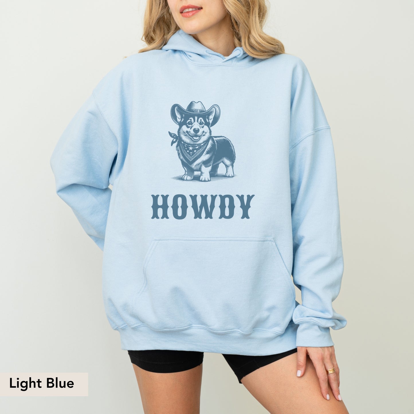 Howdy Corgi Hoodie
