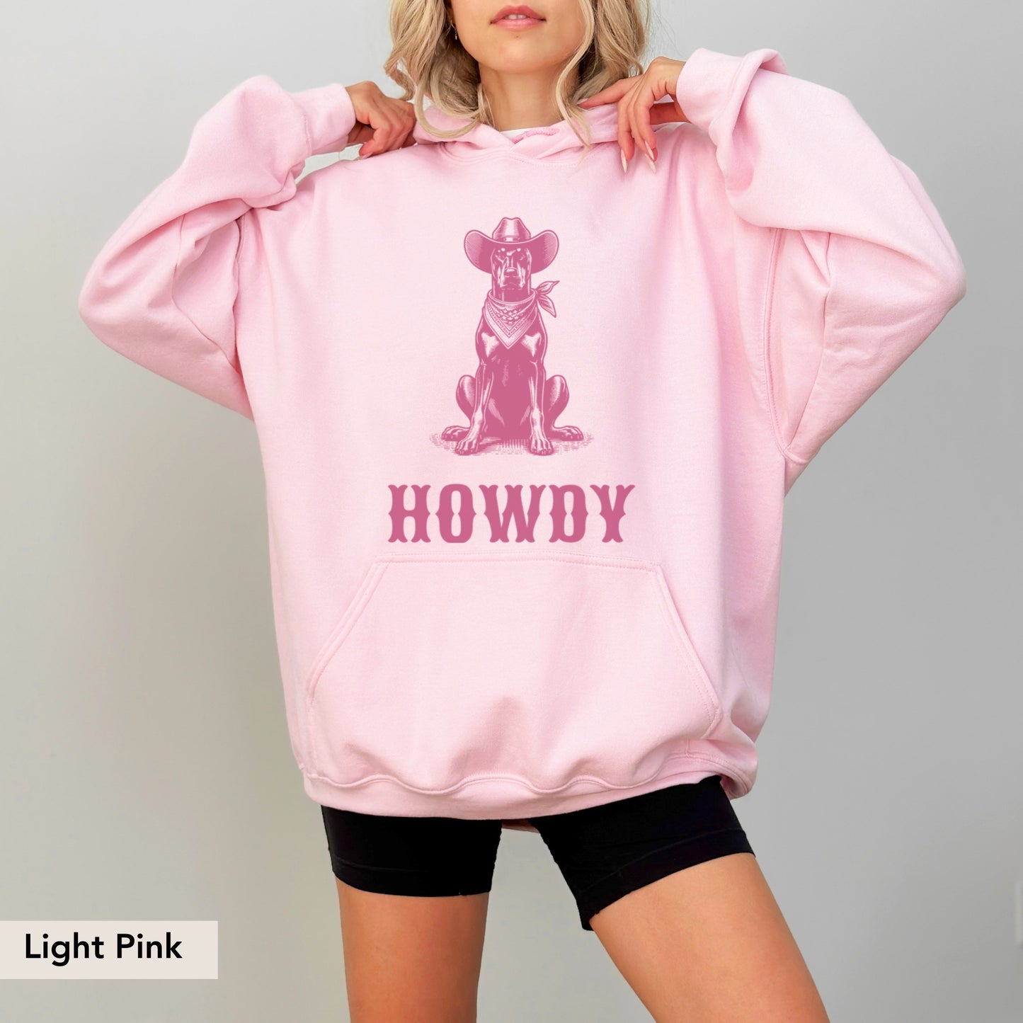 Howdy Doberman Hoodie
