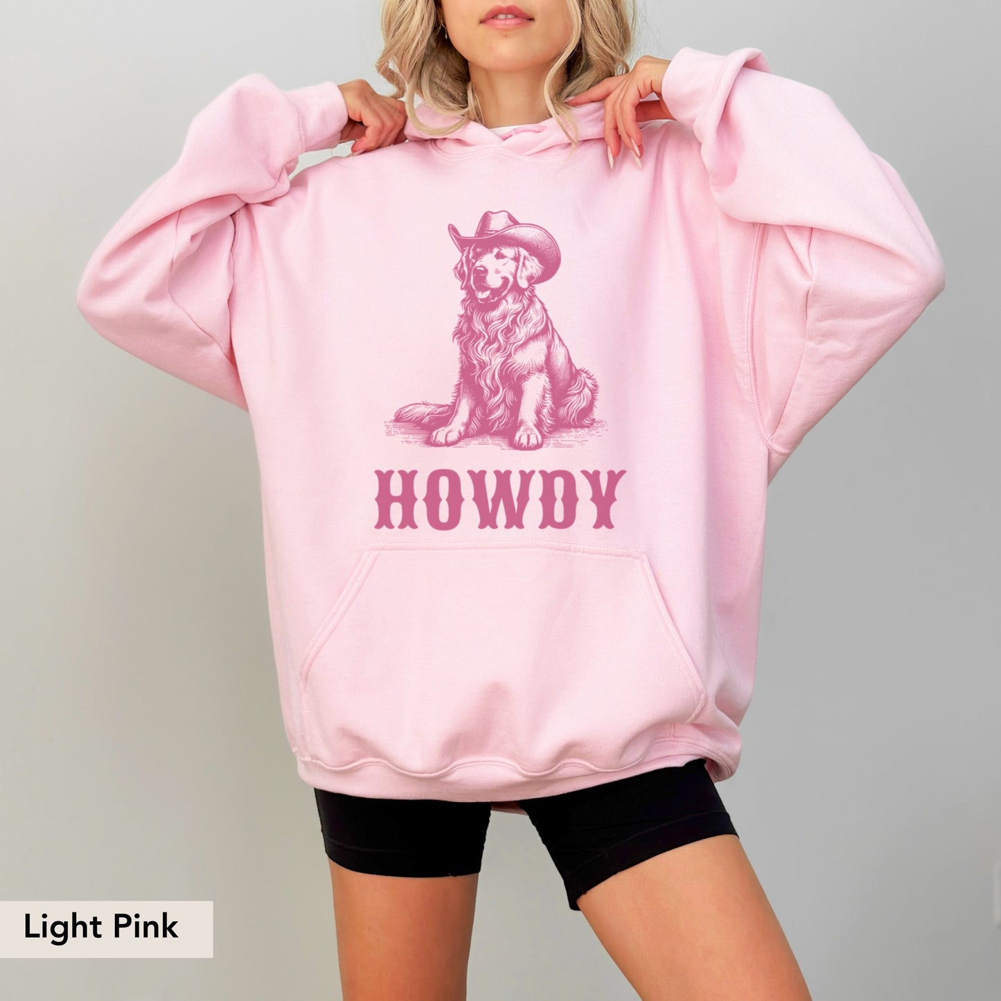 Howdy Golden Retriever Hoodie