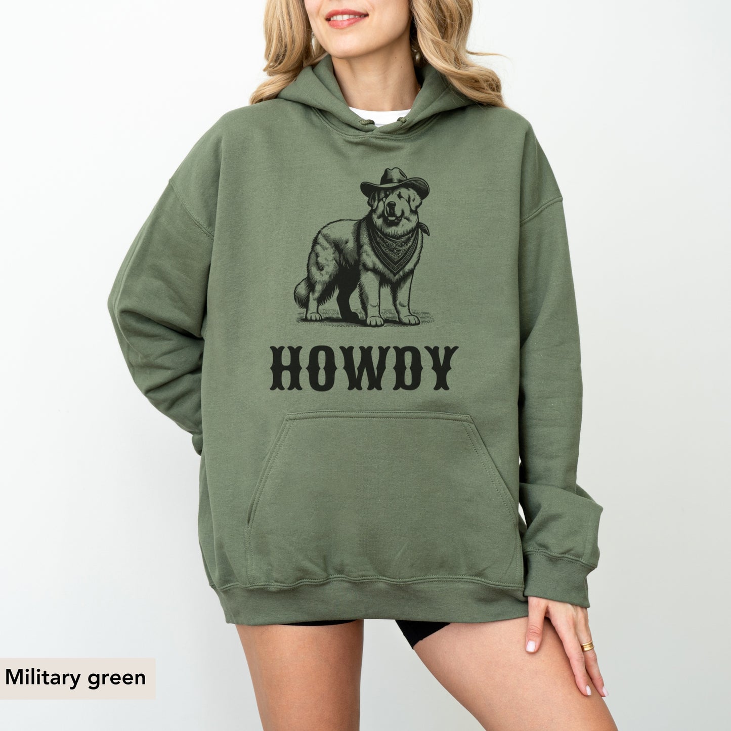 Howdy Great Pyrenees Hoodie