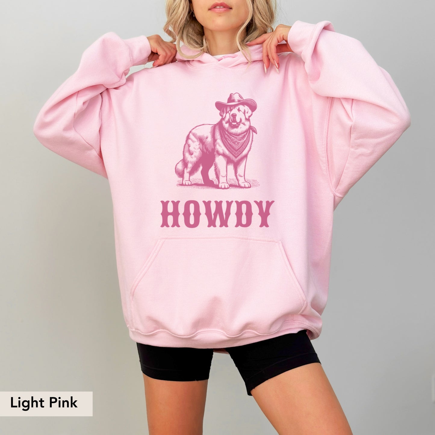 Howdy Great Pyrenees Hoodie