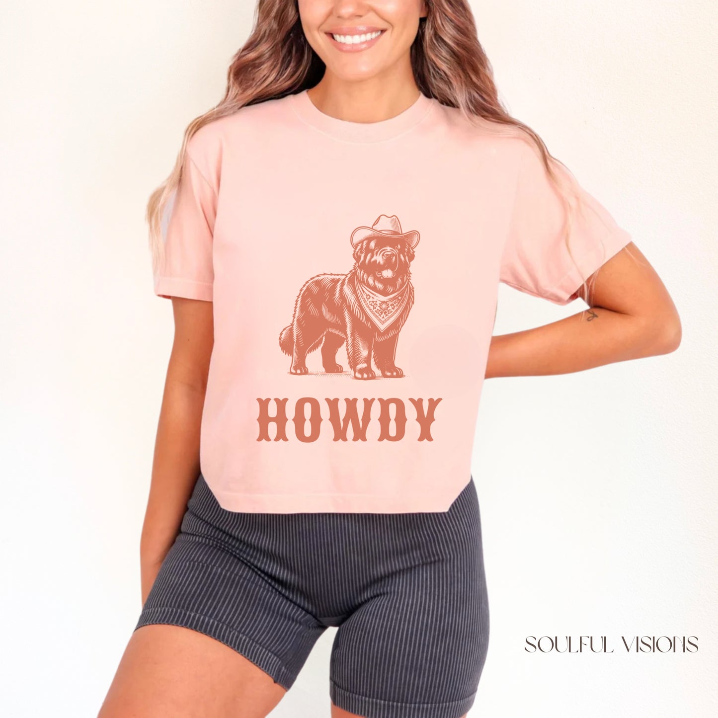 Howdy Newfoundland Women's Boxy Tee