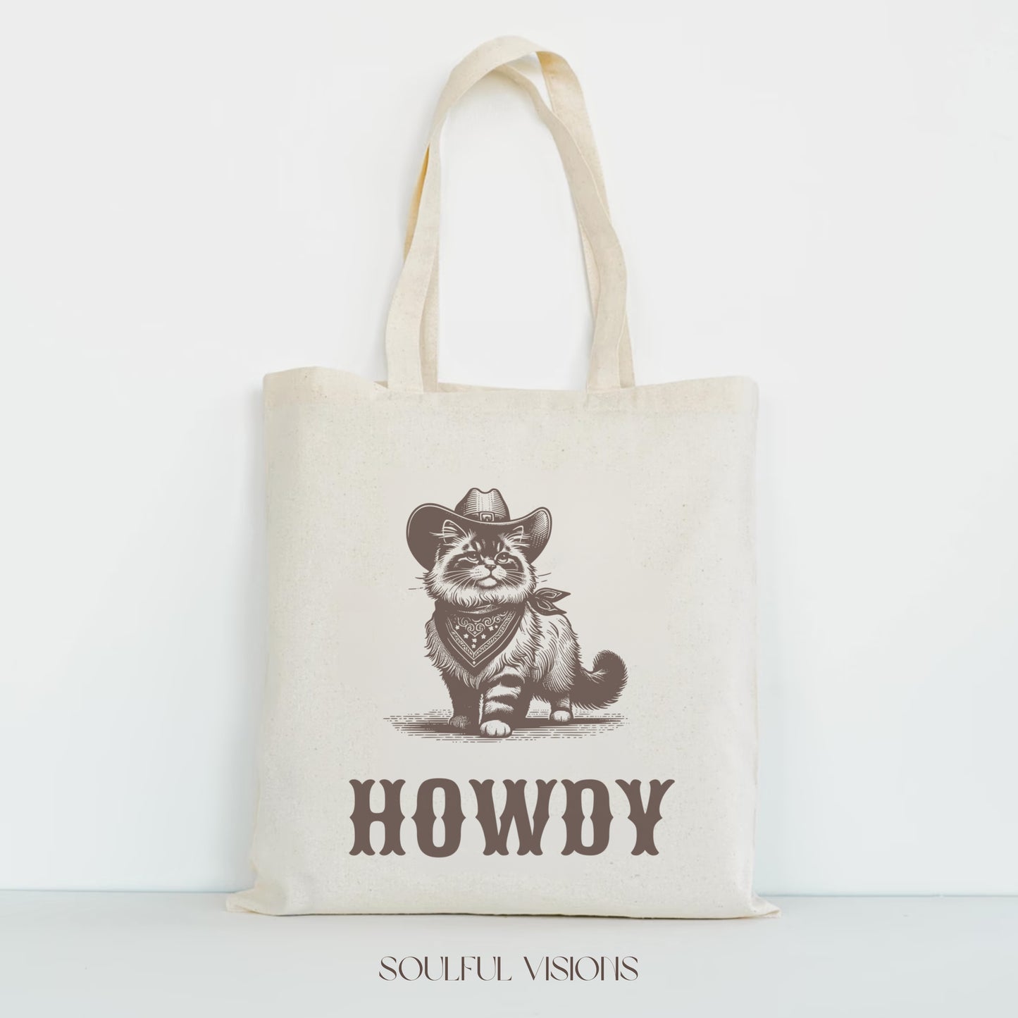 Howdy Ragdoll Tote Bag