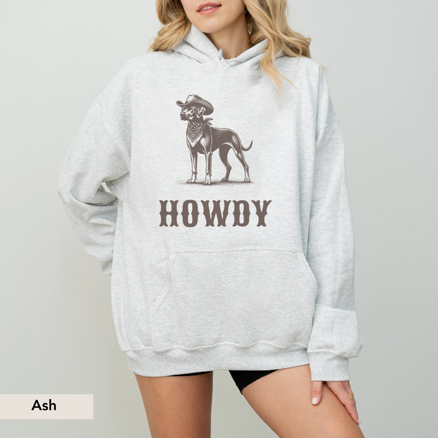 Howdy Rhodesian Ridgeback Hoodie