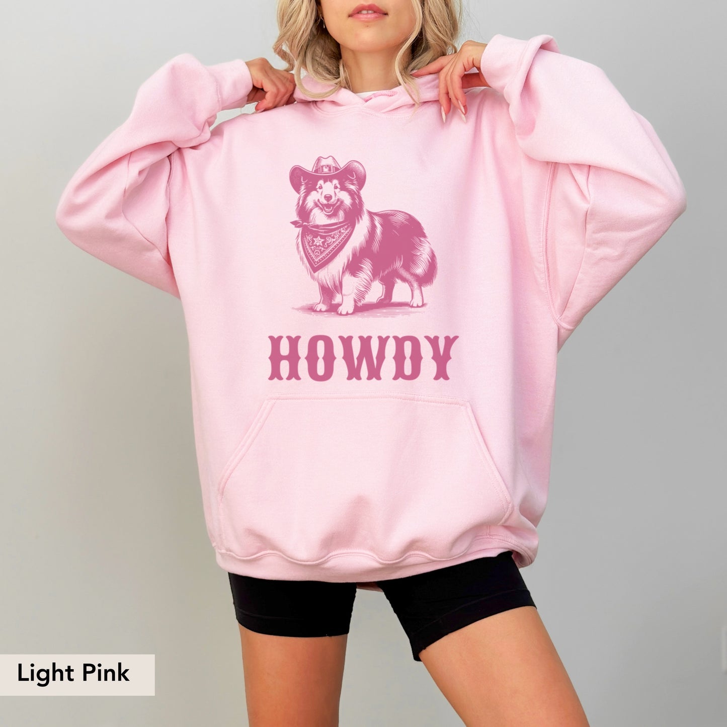 Howdy Shetland Sheepdog Hoodie