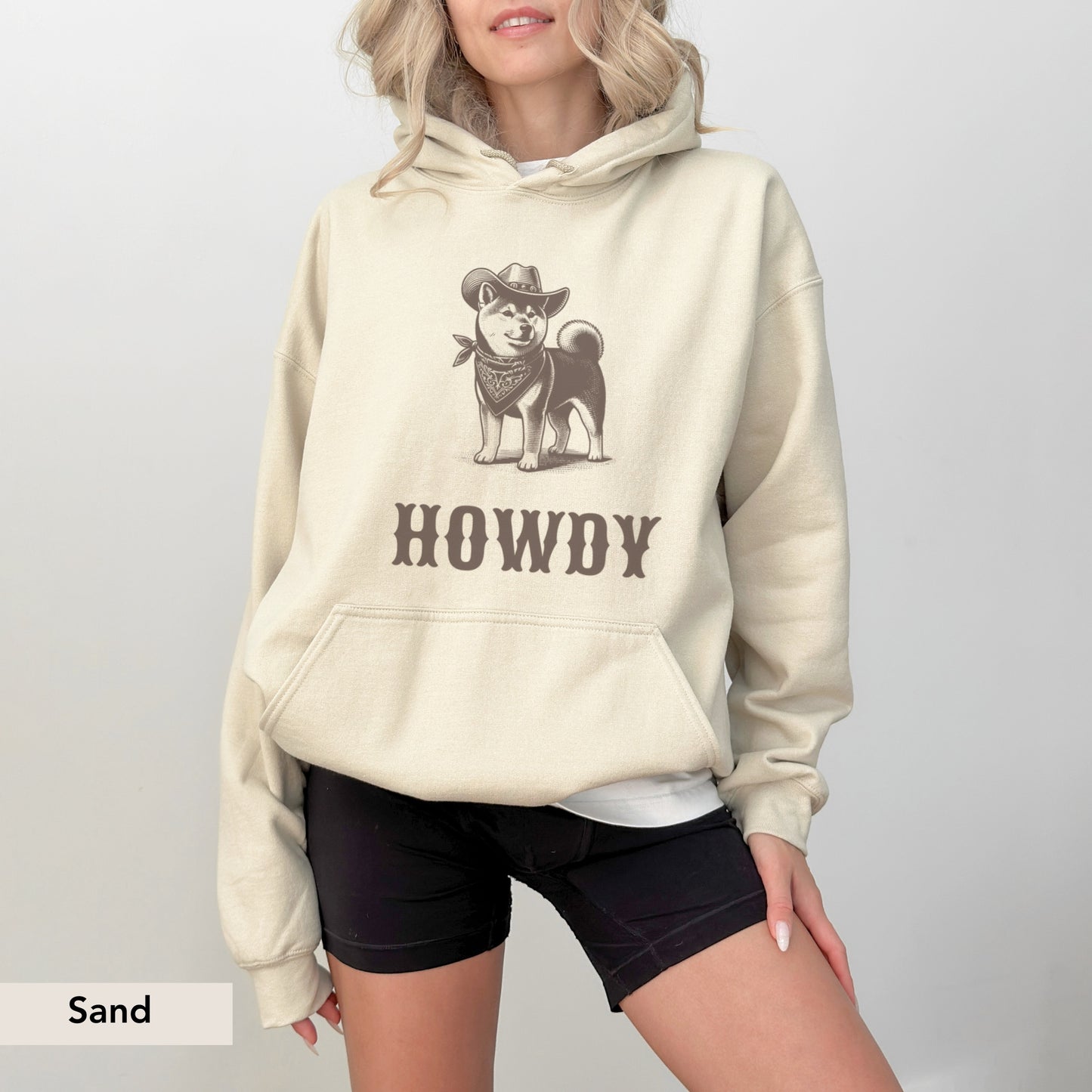 Howdy Shiba Inu Hoodie