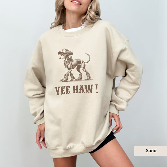 Italian Greyhound Yeehaw Sweatshirt