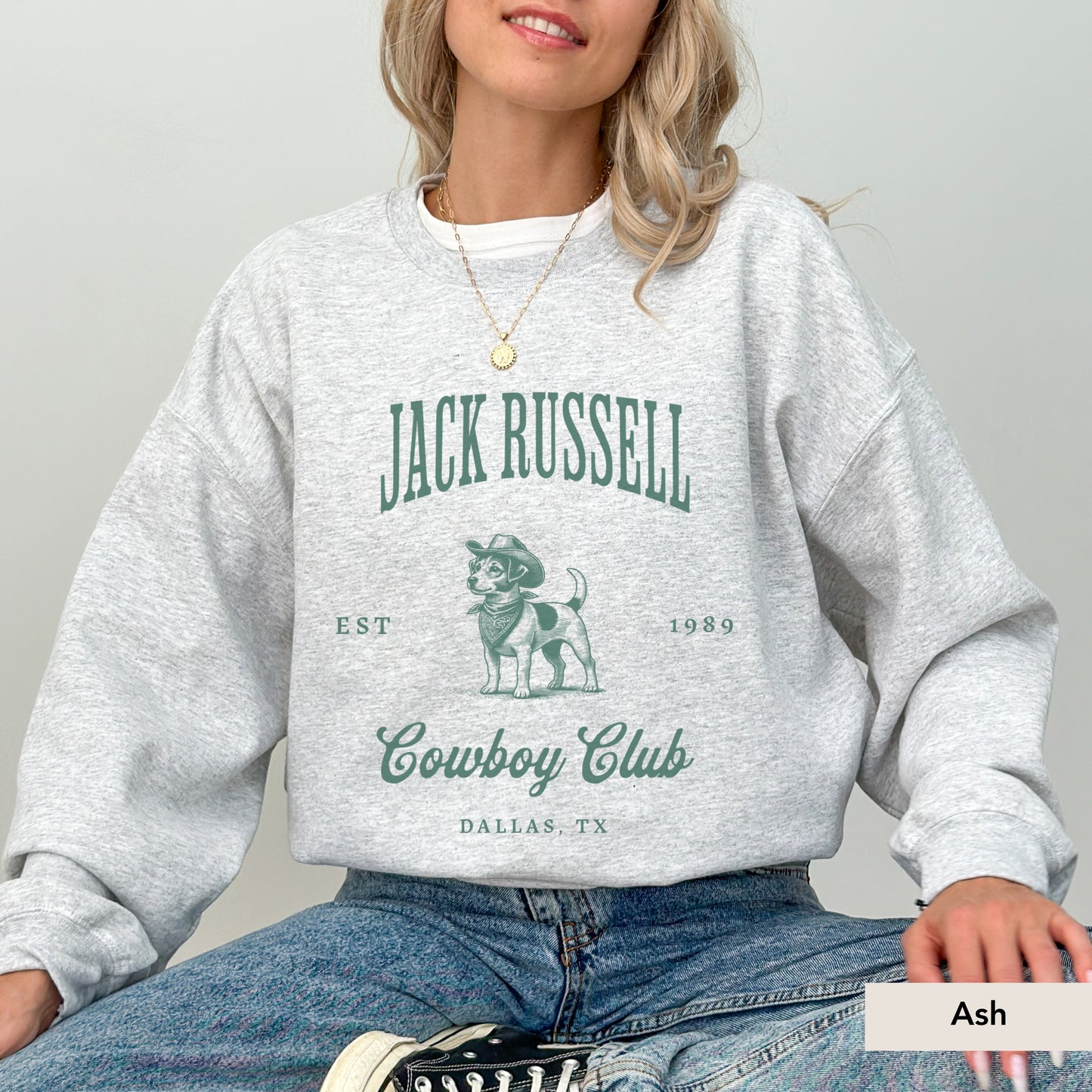 Jack Russell Cowboy Club Sweatshirt