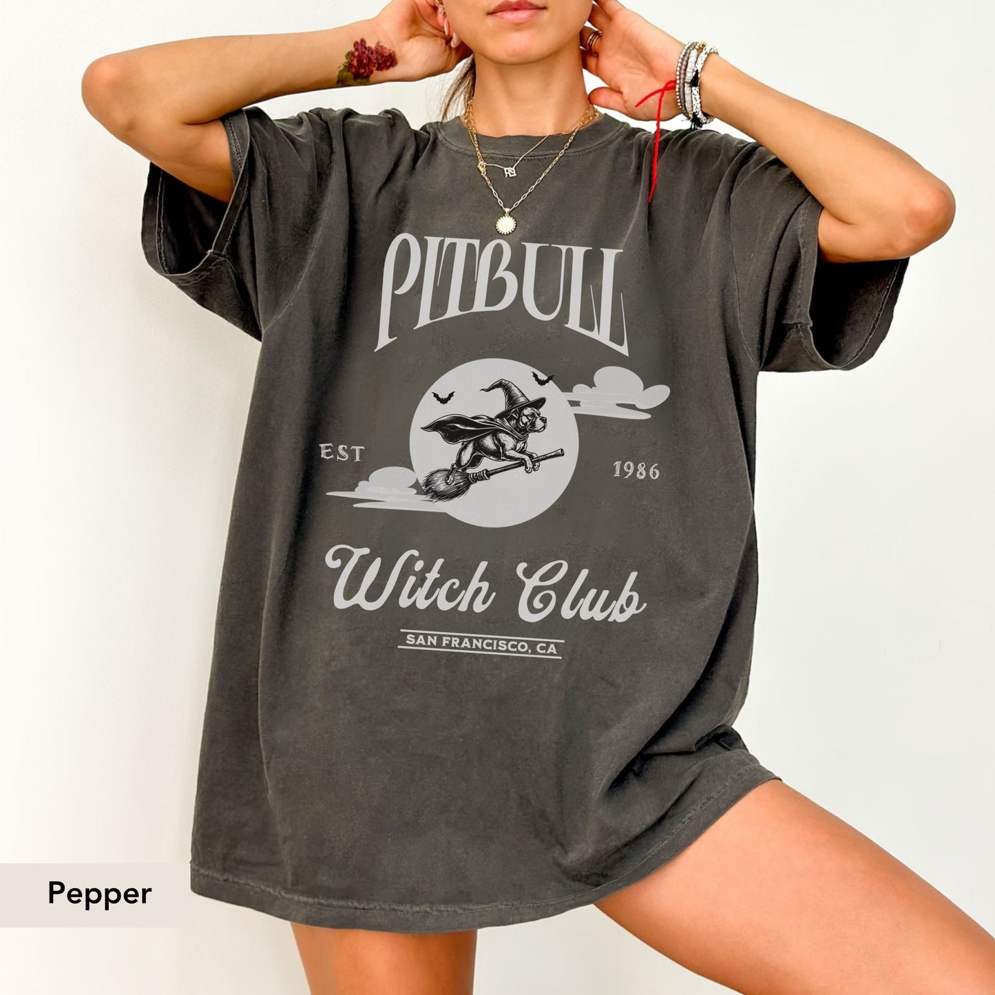 Pitbull Witch Club Shirt