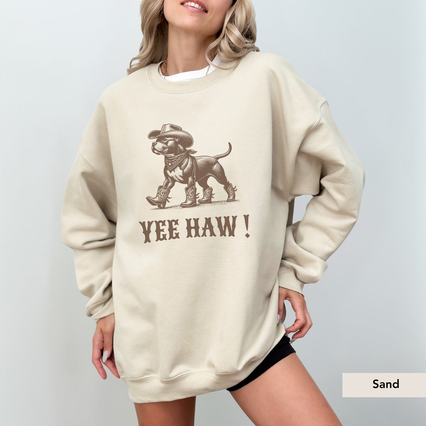 Pitbull Yeehaw Sweatshirt