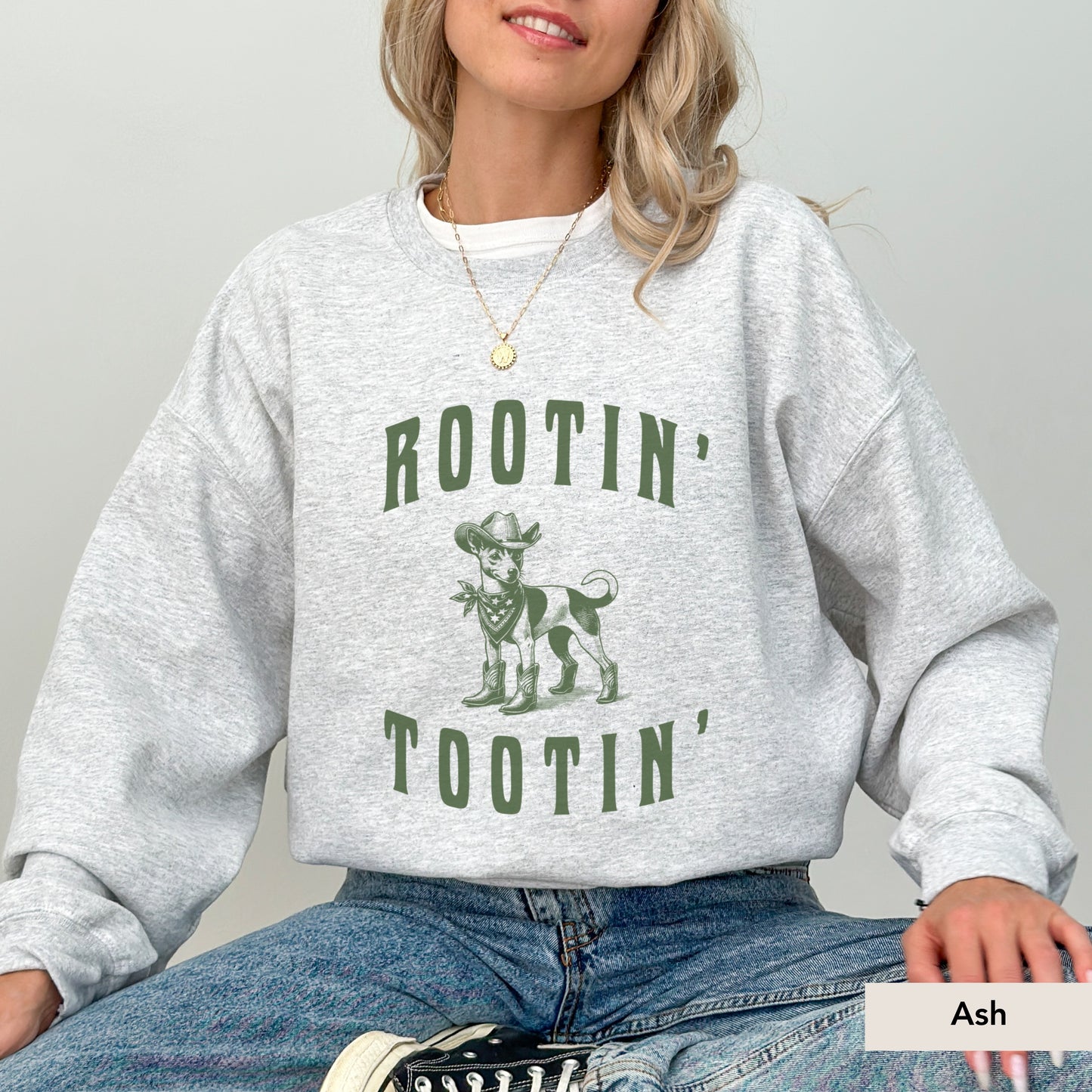 Rootin Tootin Basenji Sweatshirt
