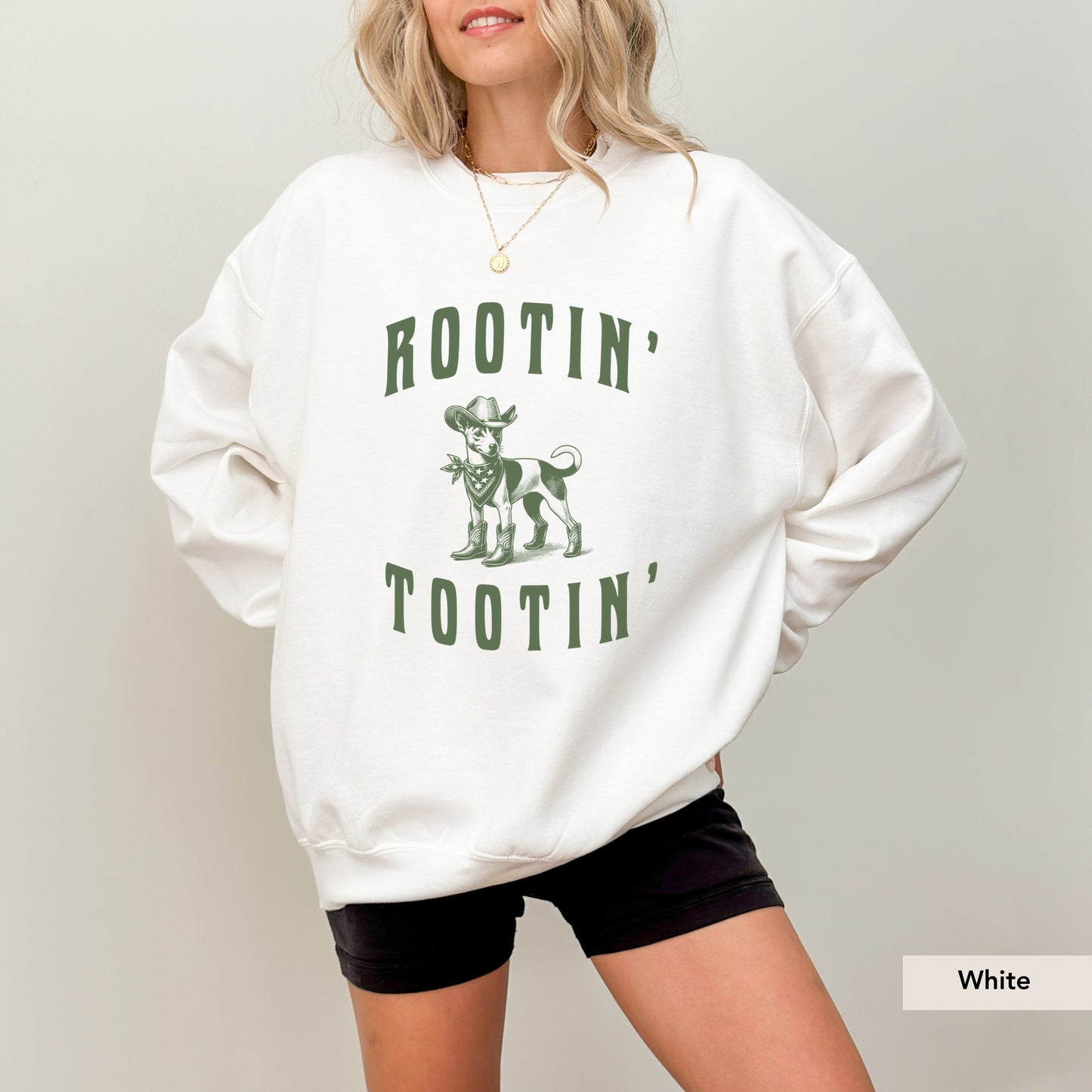 Rootin Tootin Basenji Sweatshirt
