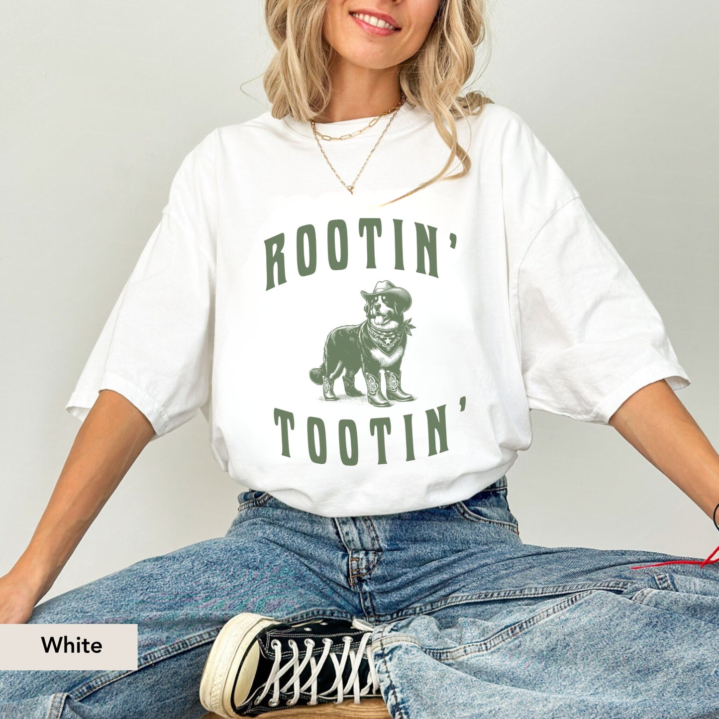Rootin Tootin Bernese Mountain Shirt
