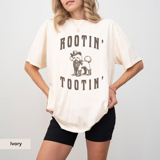 Rootin Tootin Bichon Frise Shirt