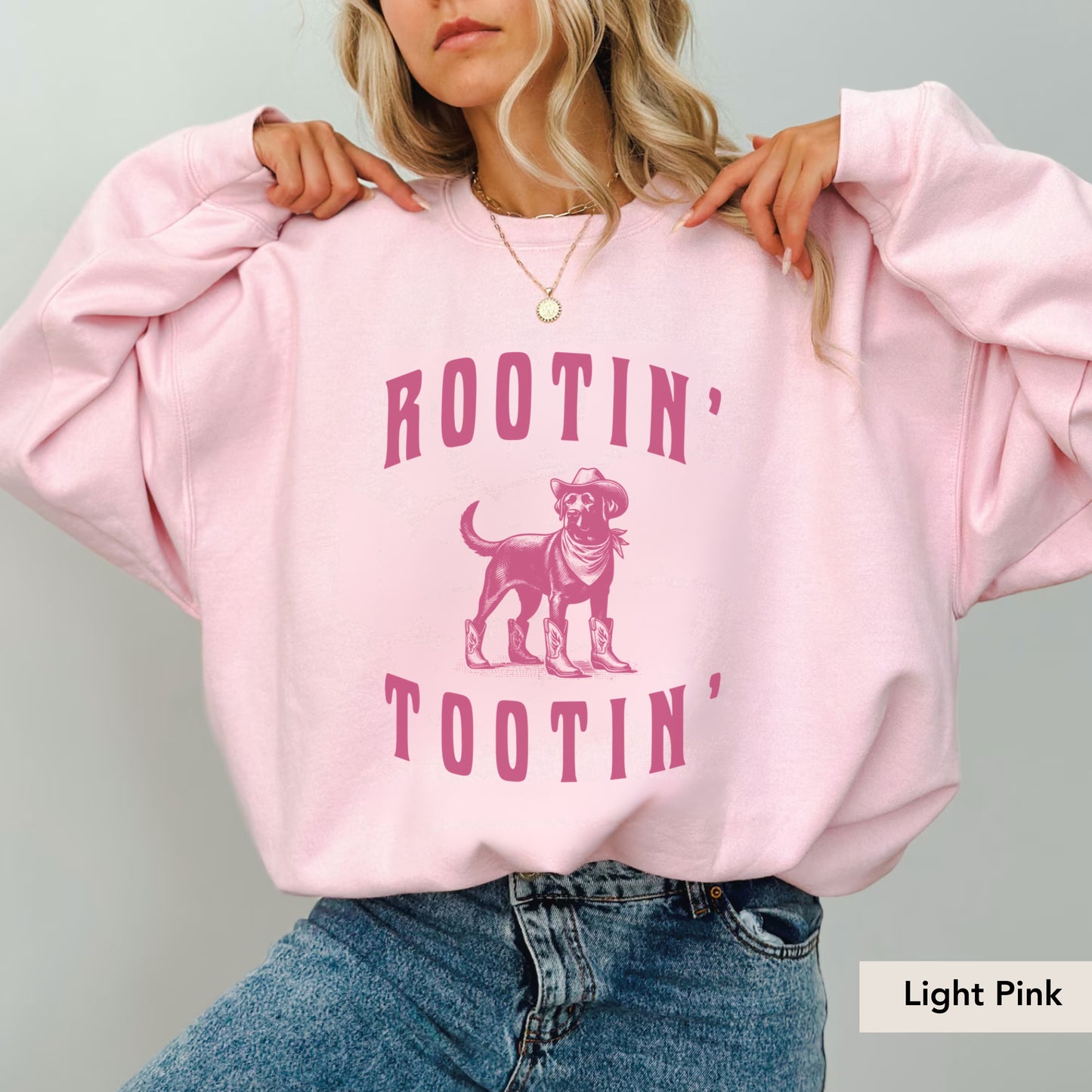 Rootin Tootin Black Labrador Sweatshirt