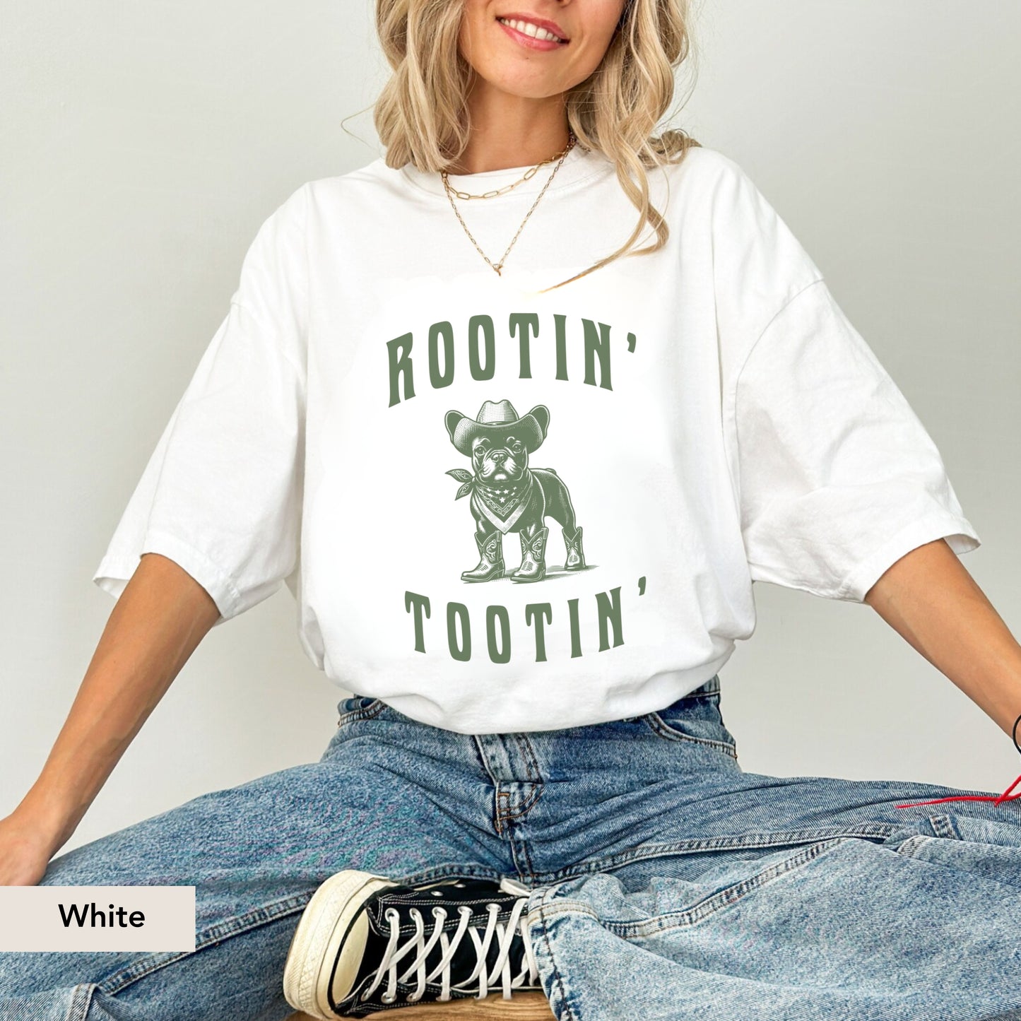 Rootin Tootin French Bulldog Shirt
