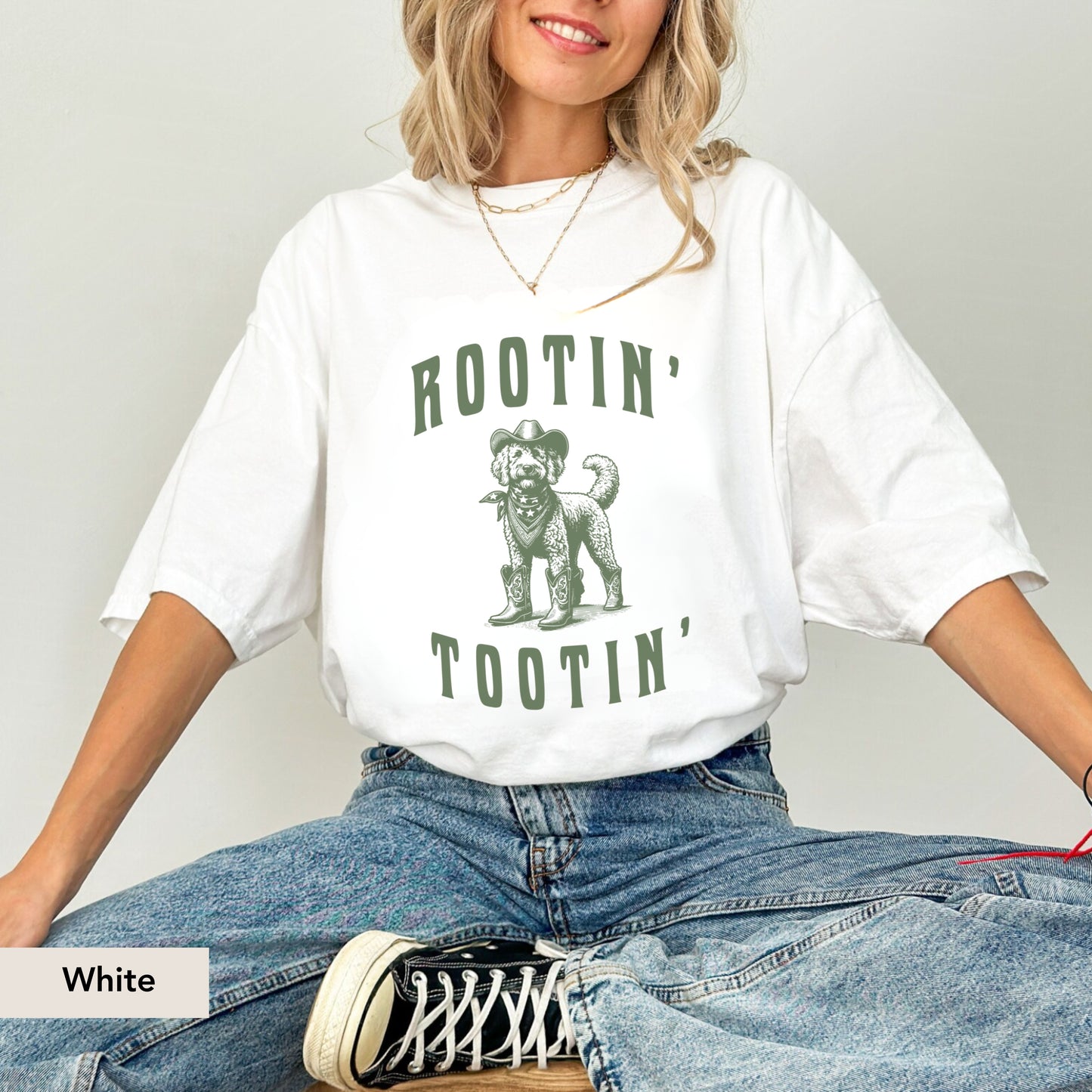 Rootin Tootin Goldendoodle Shirt