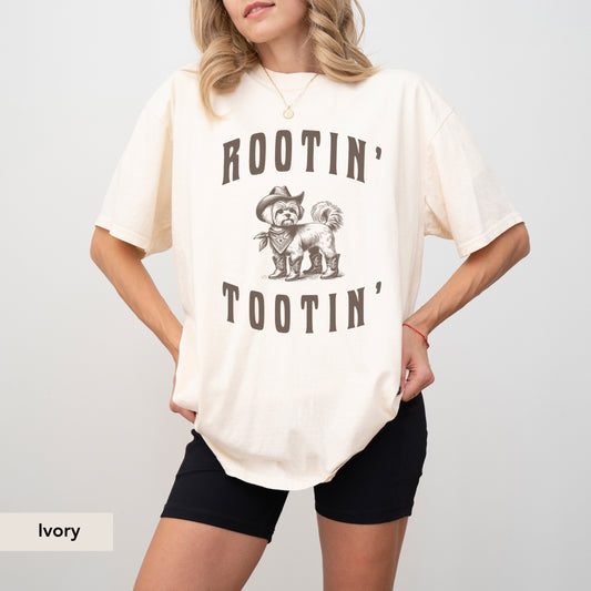 Rootin Tootin Maltese Shirt